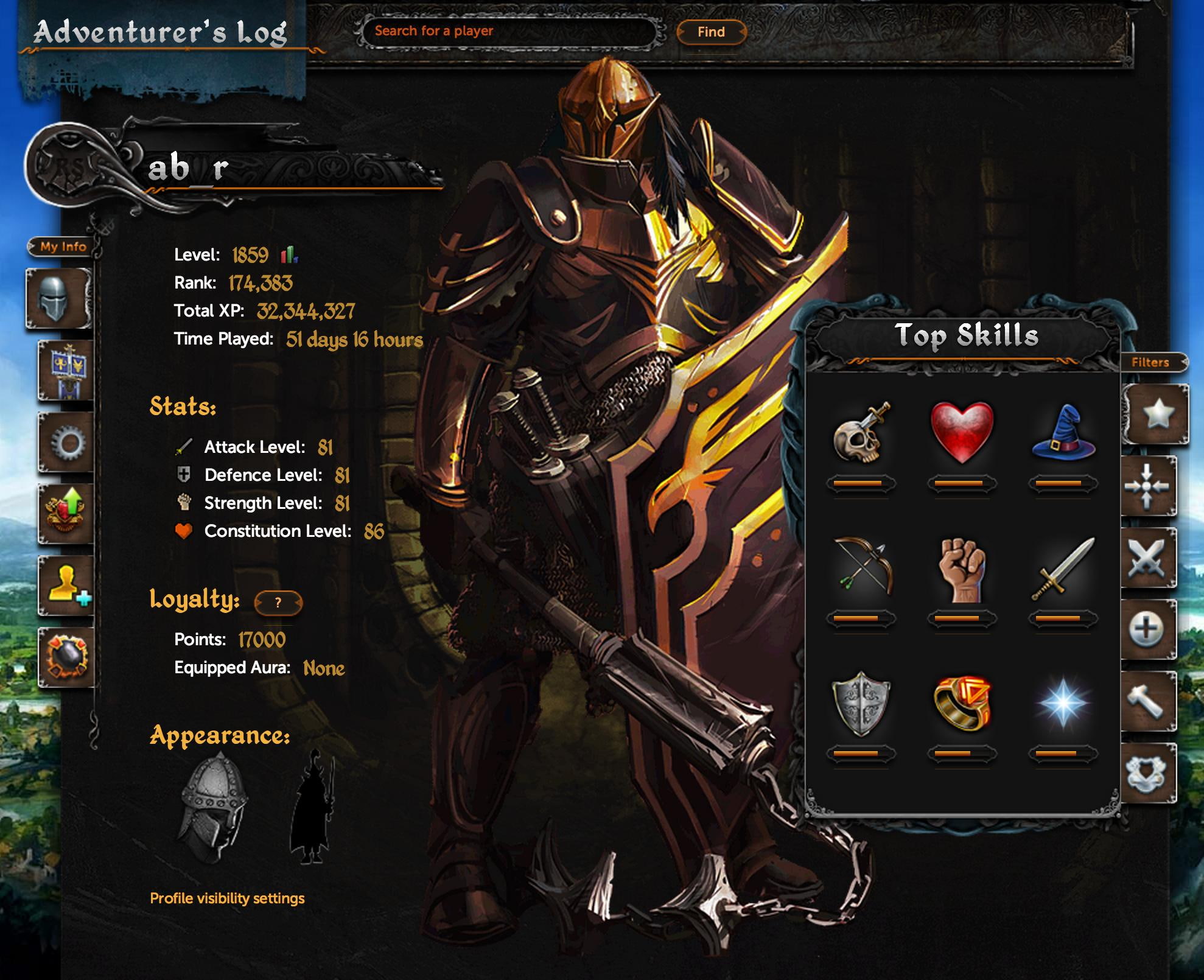 1080P, warrior, adventure, runescape, fantasy, HD Wallpaper