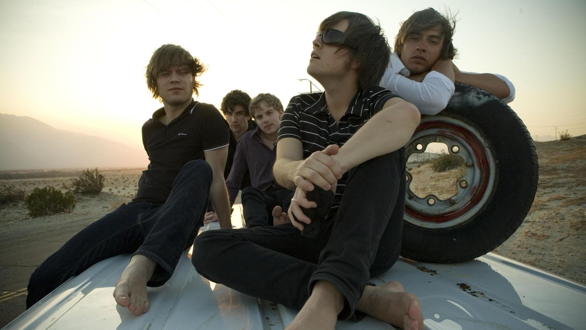 women, Relax, people, females, men, Band, sunset, sport, childhood, teenager, 1080P, teenage boys, Mando diao, adult, offspring, friendship, group of people, HD Wallpaper
