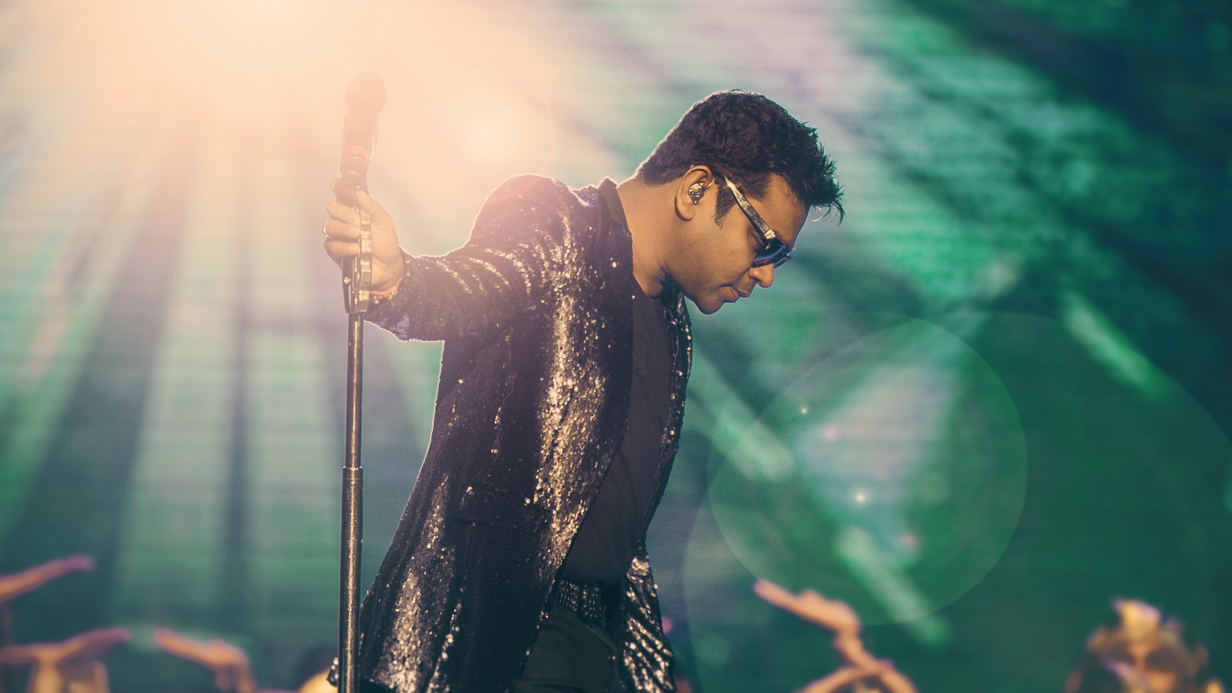 5k, photo, man, Allah Rahman, stage, 5K, performing, HD Wallpaper