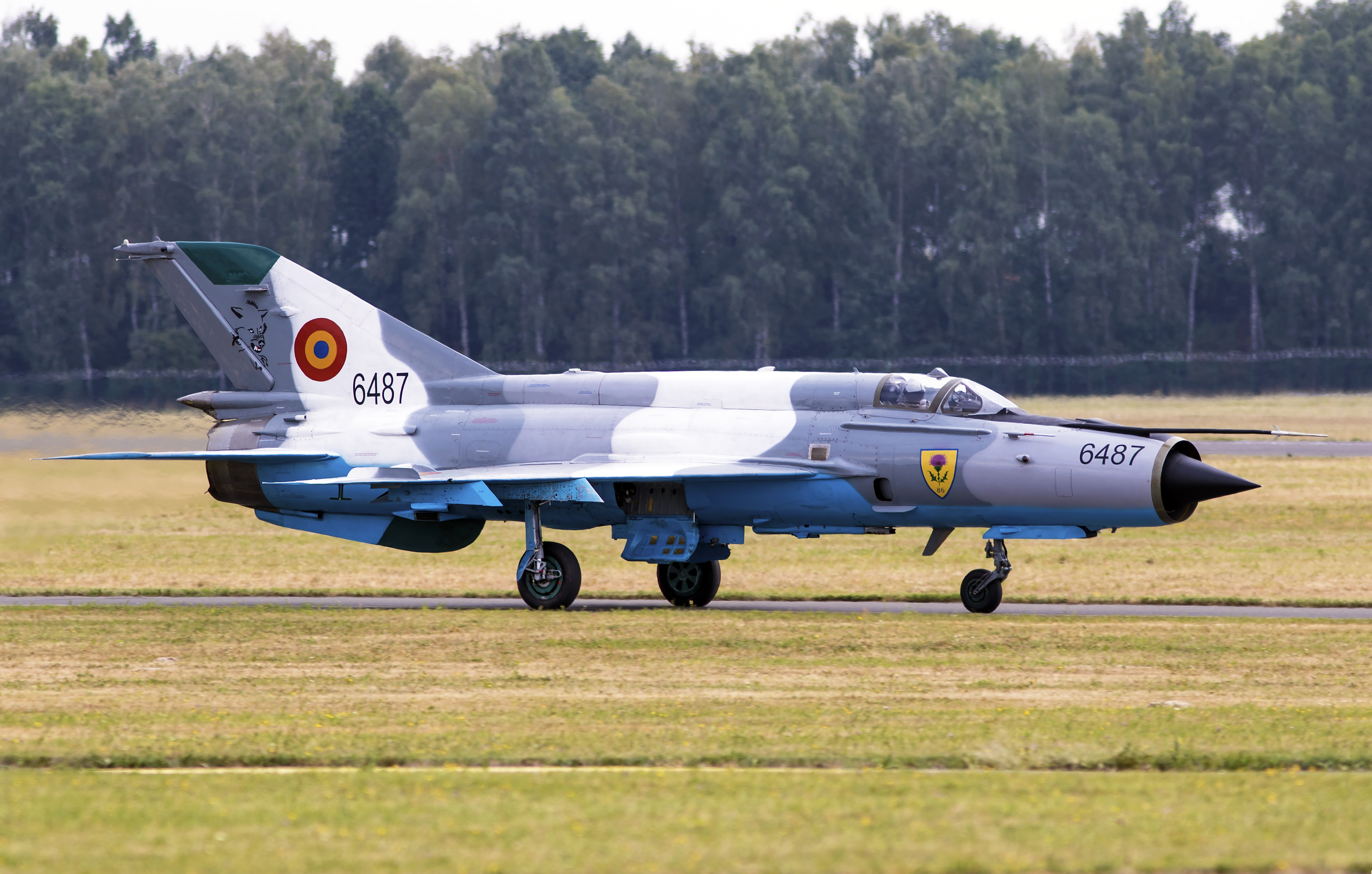 5K, multipurpose, the airfield, The MiG-21, fighter, HD Wallpaper
