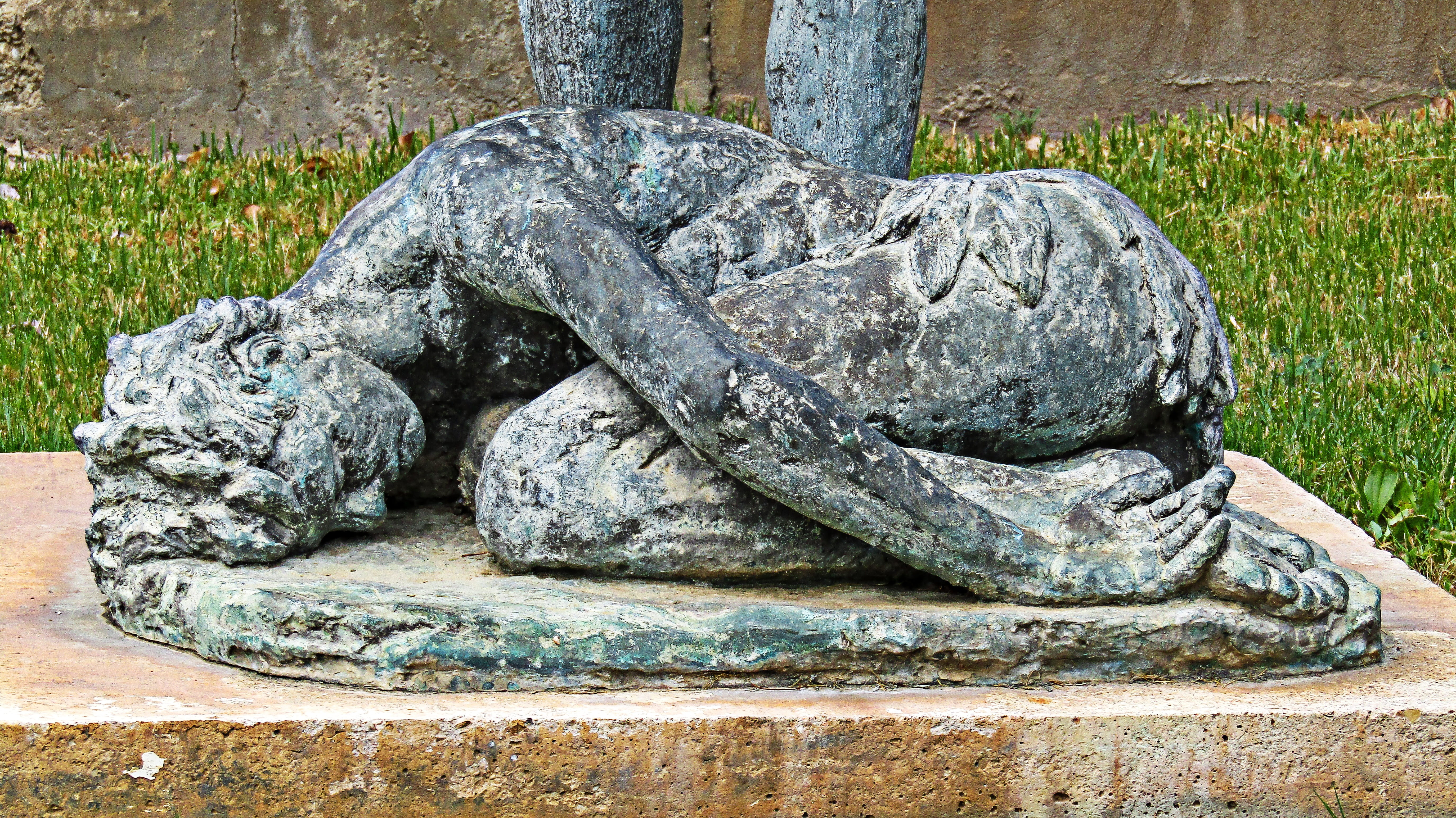 representation, sculpture, carving - craft product, statue, rock - object, ancient, gardens of the prince, nature, 5K, tortosa, history, rock, art and craft, HD Wallpaper