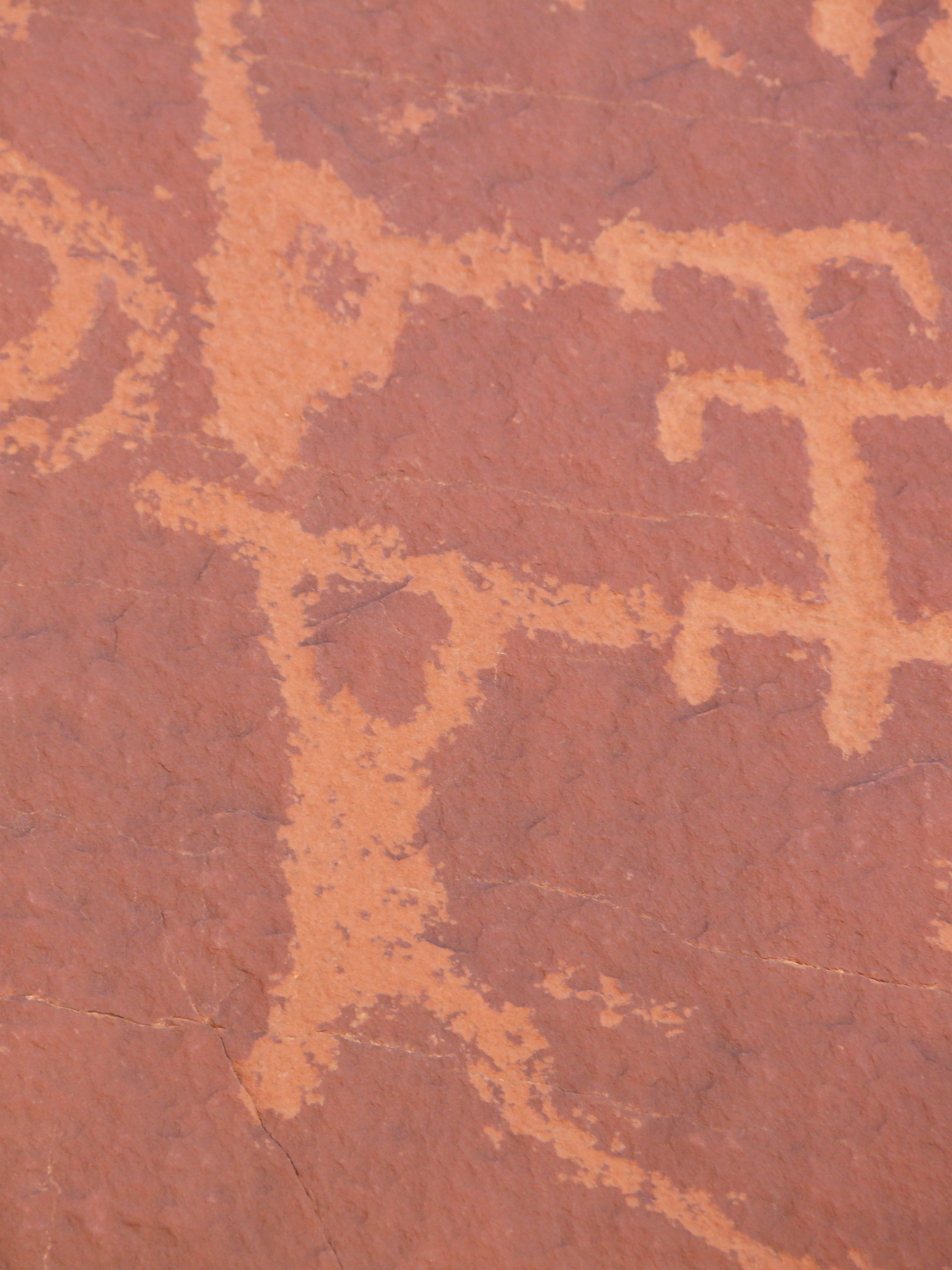 rock, jad, no people, paint, textured, creativity, valley of fire national park, 2K, valley of fire, rough, craft, full frame, anasazi, wall, outdoors, Phone HD Wallpaper