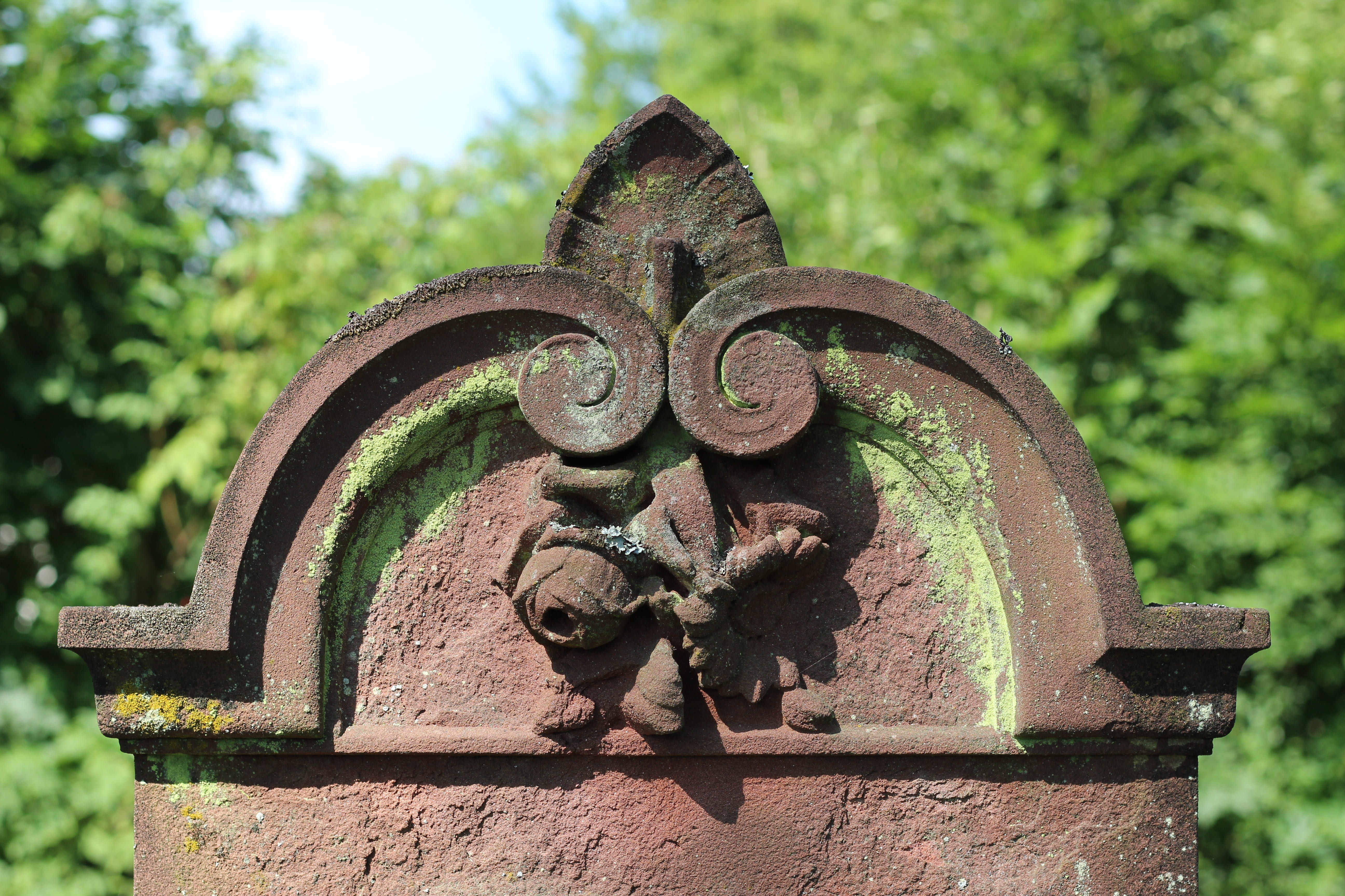 representation, jewish cemetery, creativity, plant, nature, tombstone, statue, sculpture, architecture, art and craft, resting place, tree, close-up, stone material, HD Wallpaper