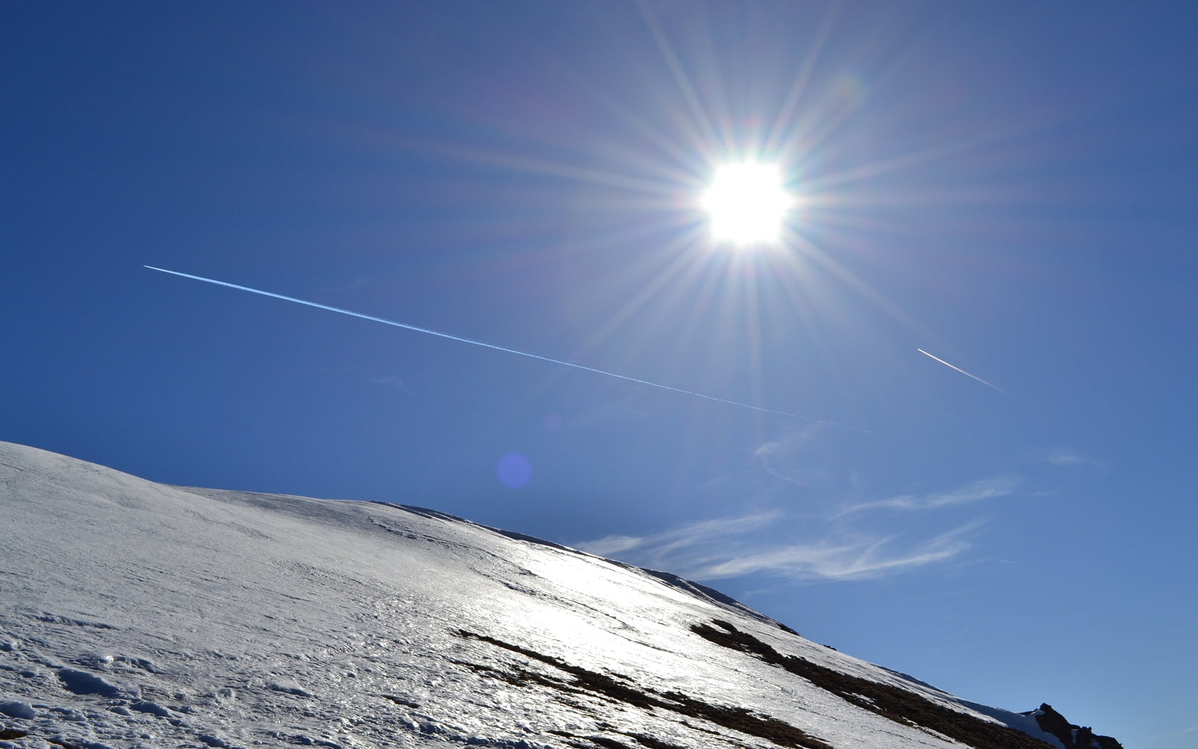 cold - Temperature, winter, sun, sunbeam, day, extreme Sports, season, european Alps, low angle view, ice, sky, summer, 720P, outdoors, trails, hill, backgrounds, HD Wallpaper