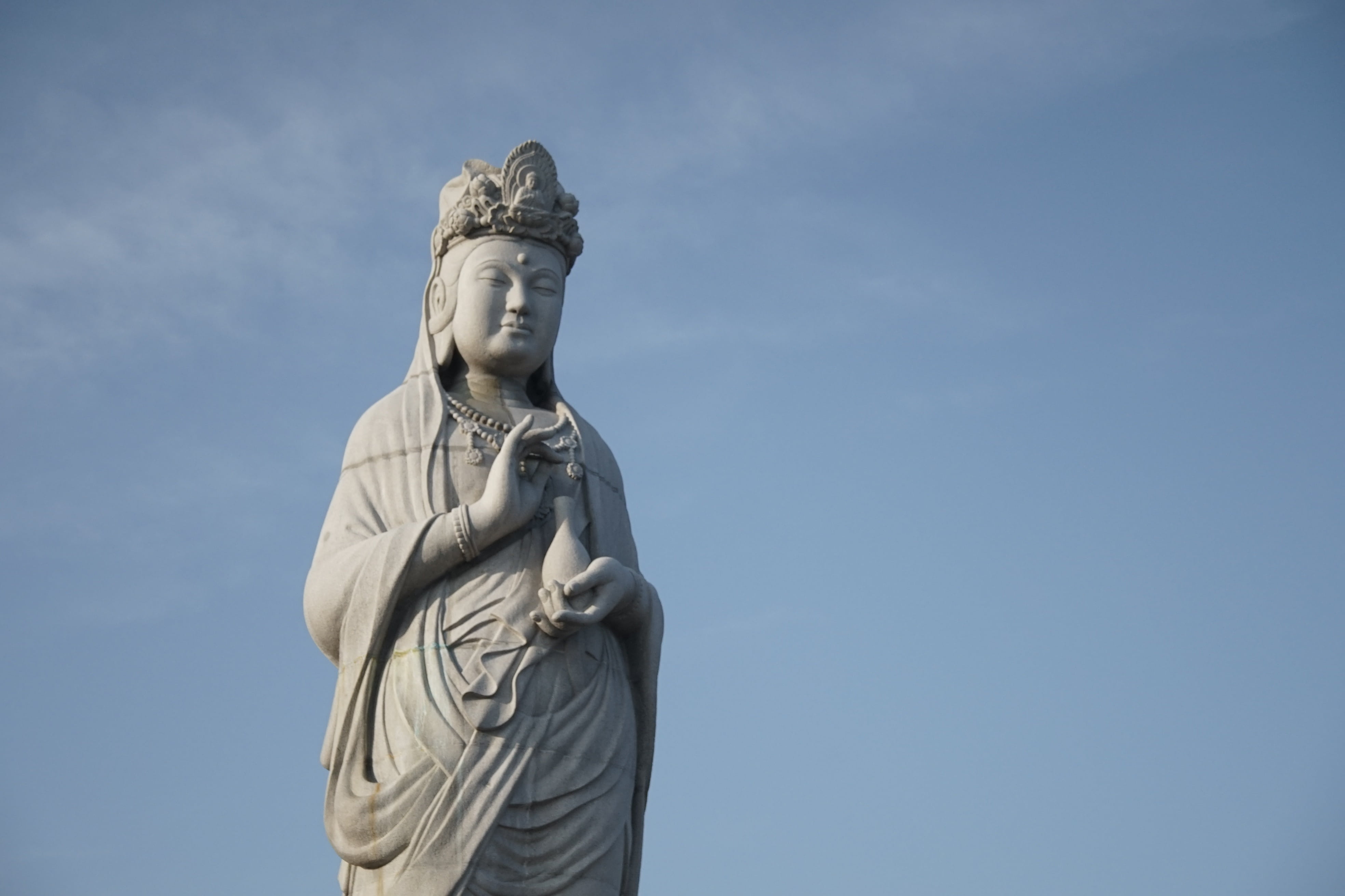 religion, female likeness, statue, buddha, copy space, human representation, gangwon do, craft, representation, to disclose sources, creativity, no people, HD Wallpaper