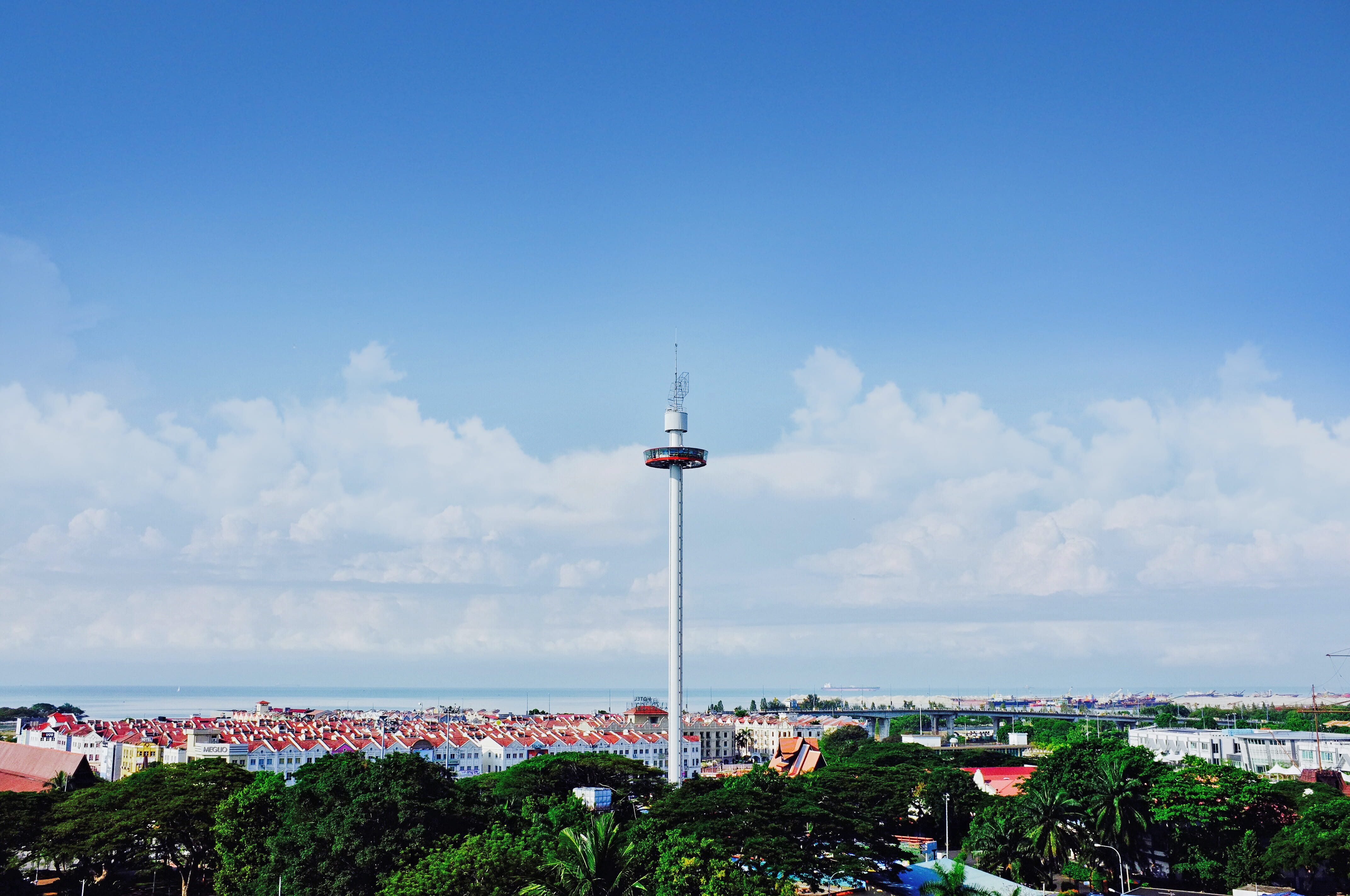 cityscape, tour, travel, built structure, scenery, spire, tower, nature, travel destinations, malaysia, cloud - sky, city, tourism, architecture, building, HD Wallpaper