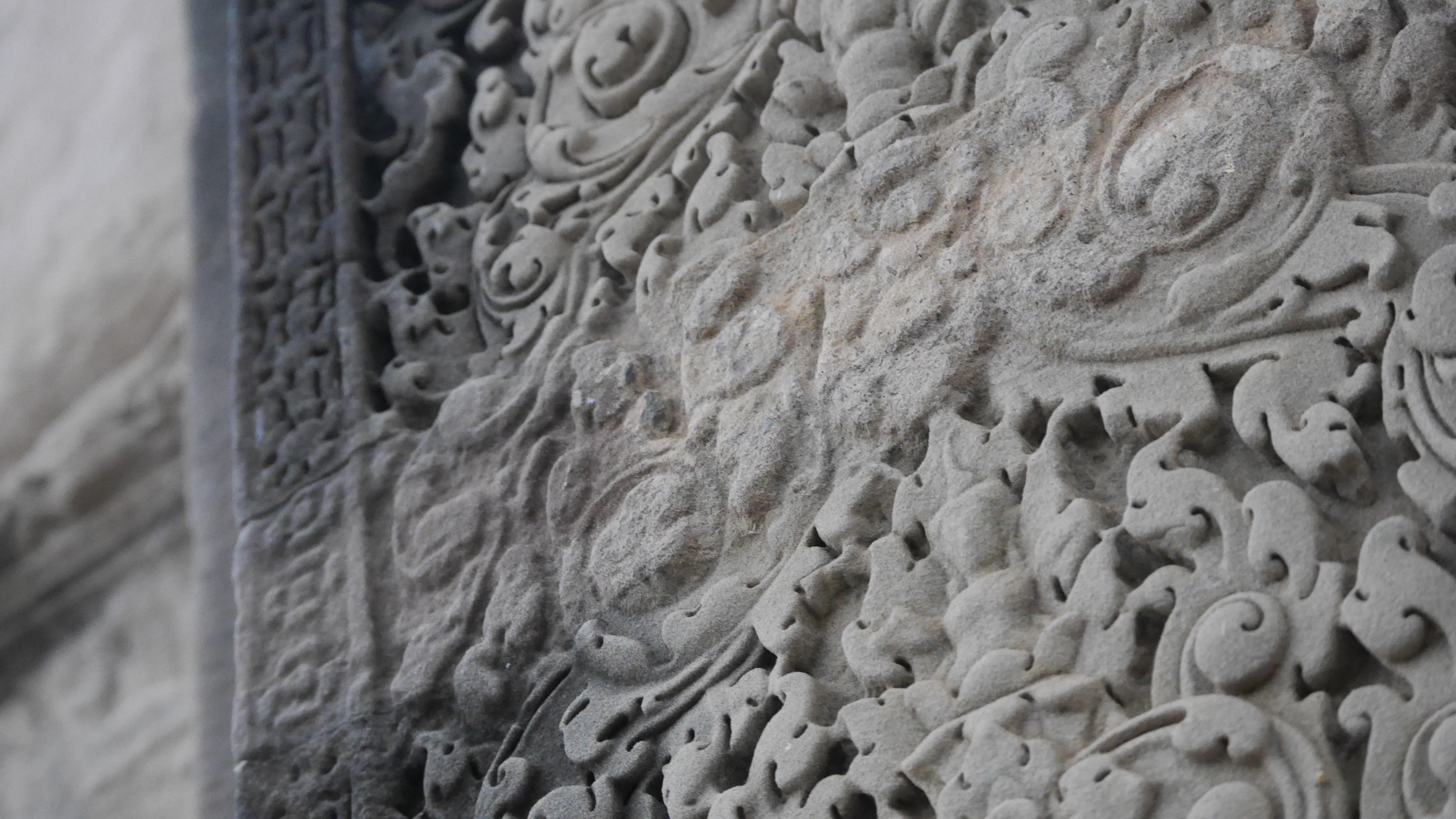 no people, bas relief, religion, 4K, pattern, nature, close-up, ornate, carving, arts, art and craft, representation, siemreap, angkor, backgrounds, sculpture, HD Wallpaper