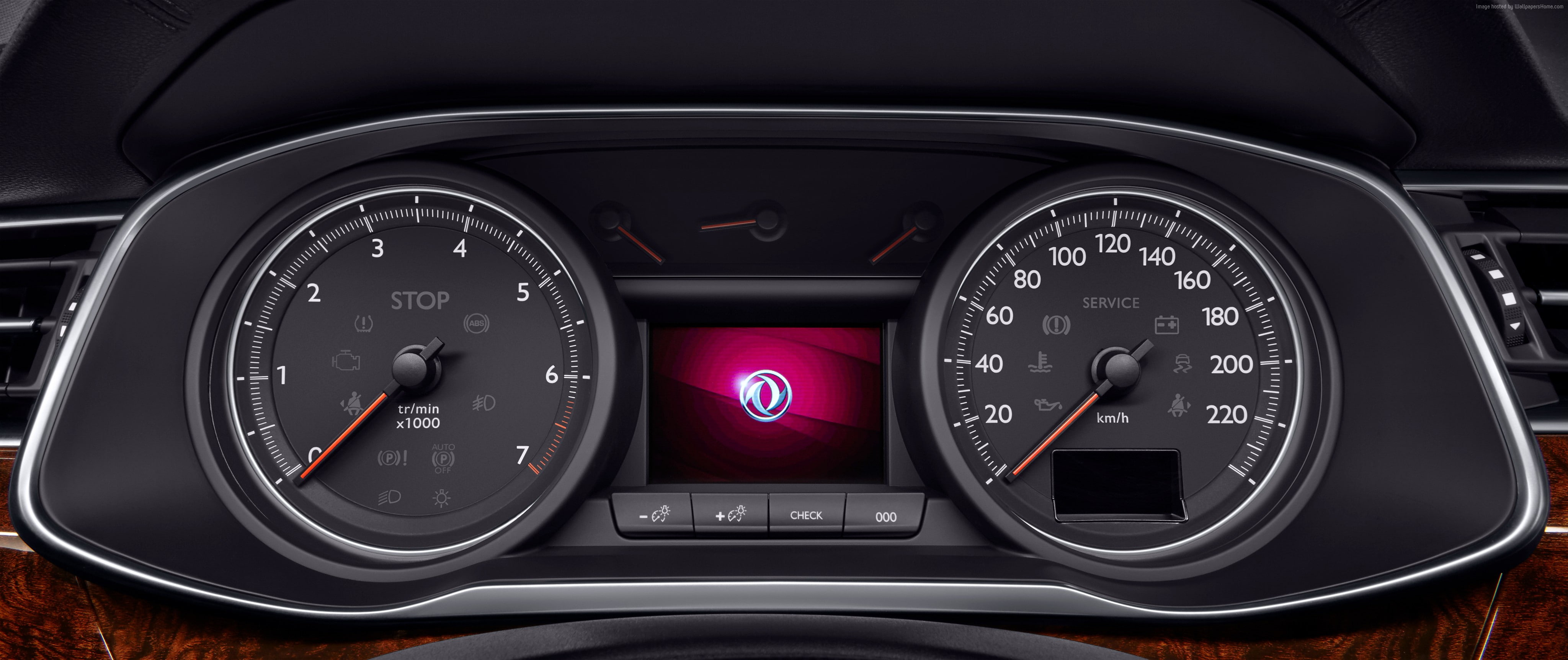 Dongfeng Aeolus A9, 4K, instrument cluster, sedan, HD Wallpaper