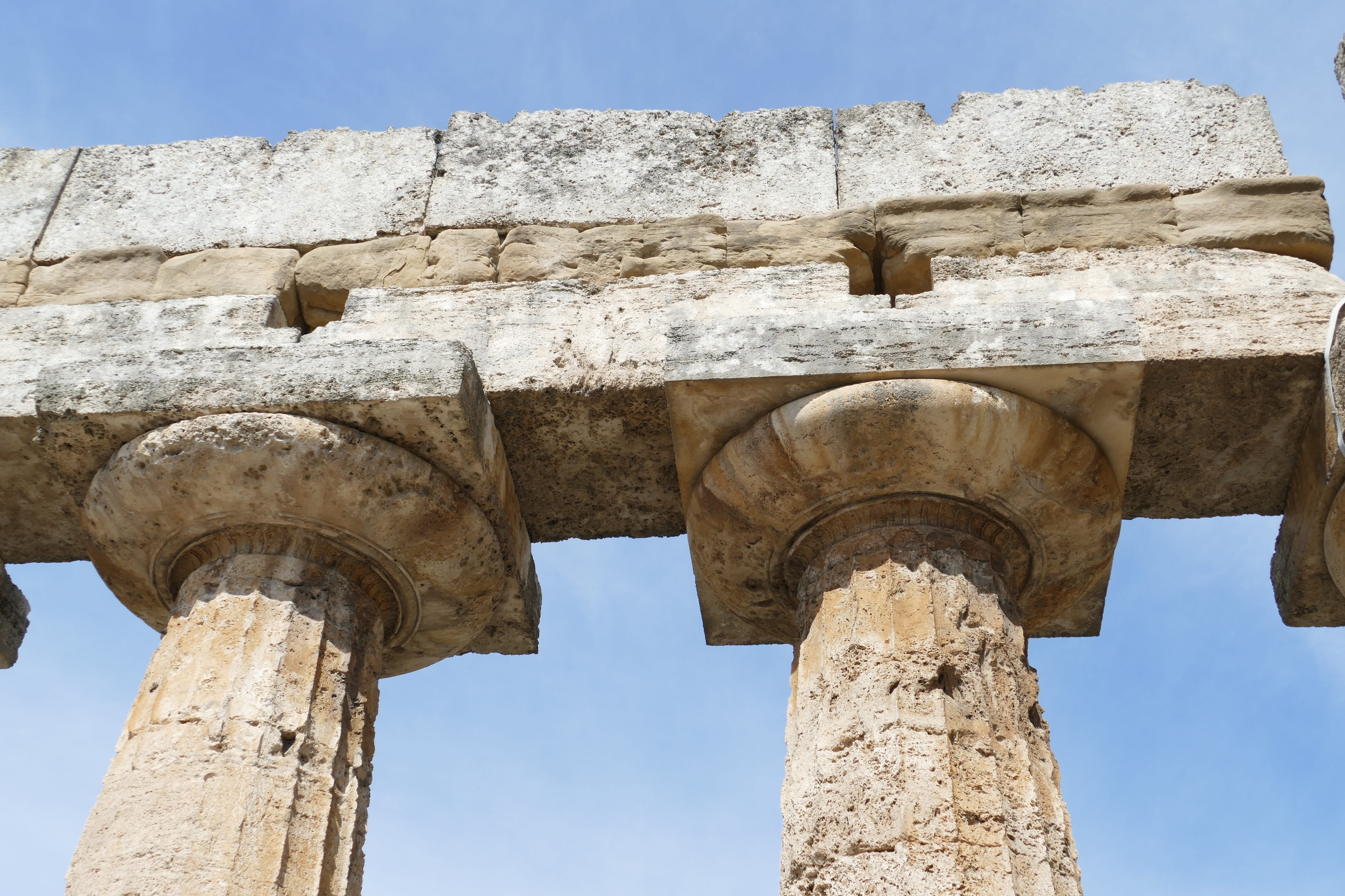 nature, run-down, ancient civilization, paestum, italy, no people, day, outdoors, deterioration, antiquity, history, bad condition, ruin, the past, architecture, HD Wallpaper