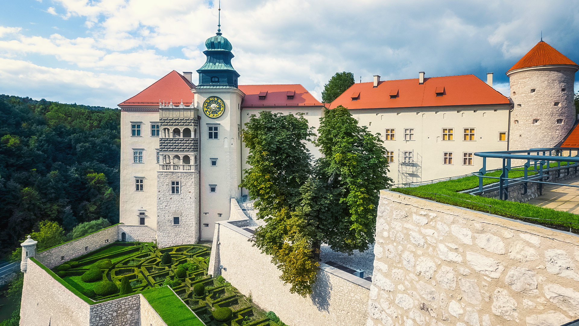 Poland, Polish, 1080P, castle, Pieskowa Skała, HD Wallpaper