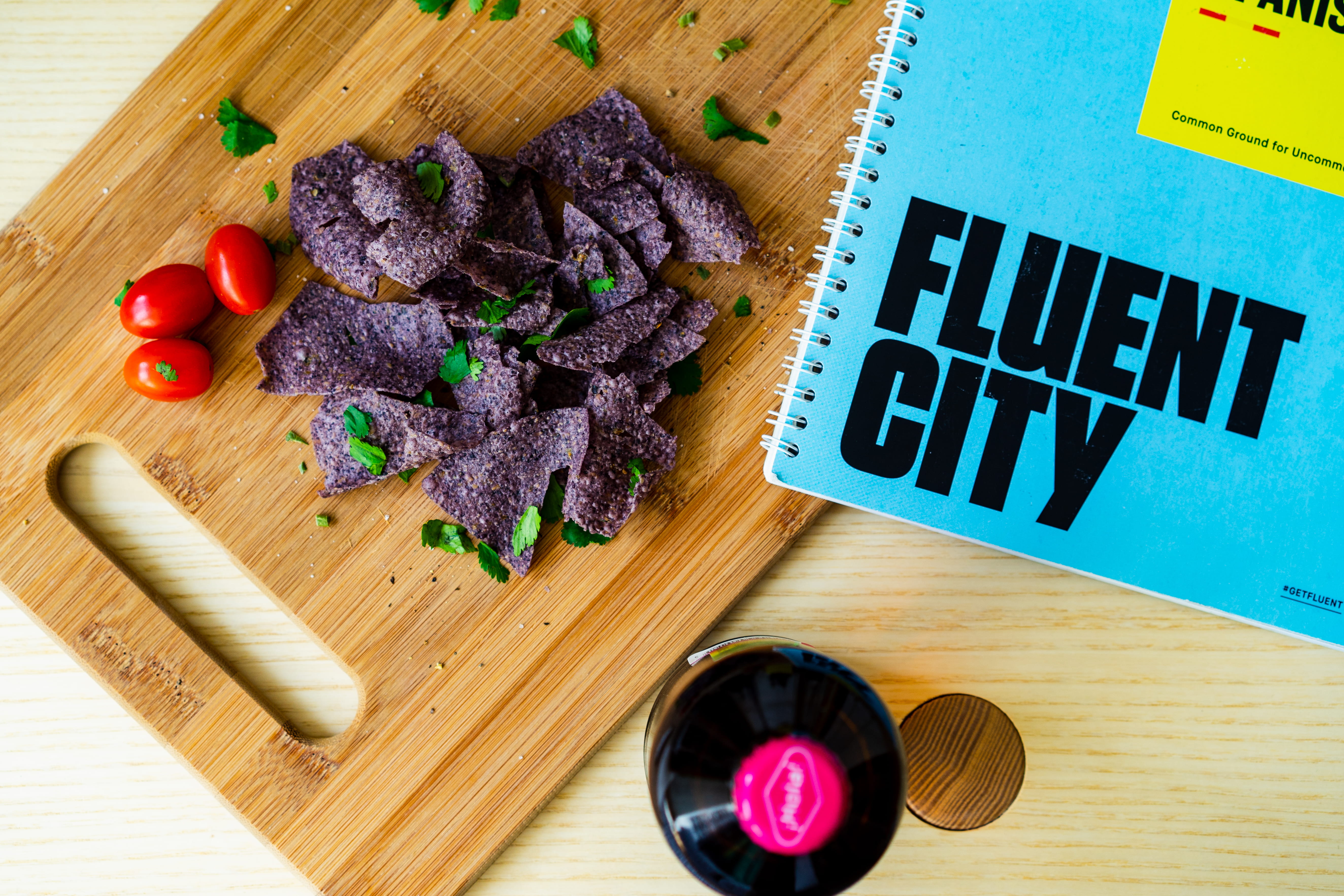 high angle view, fresh, veggie, healthy, healthy eating, food, wellbeing, board, communication, cilantro, directly above, city, cooking, text, purple, multi colored, HD Wallpaper