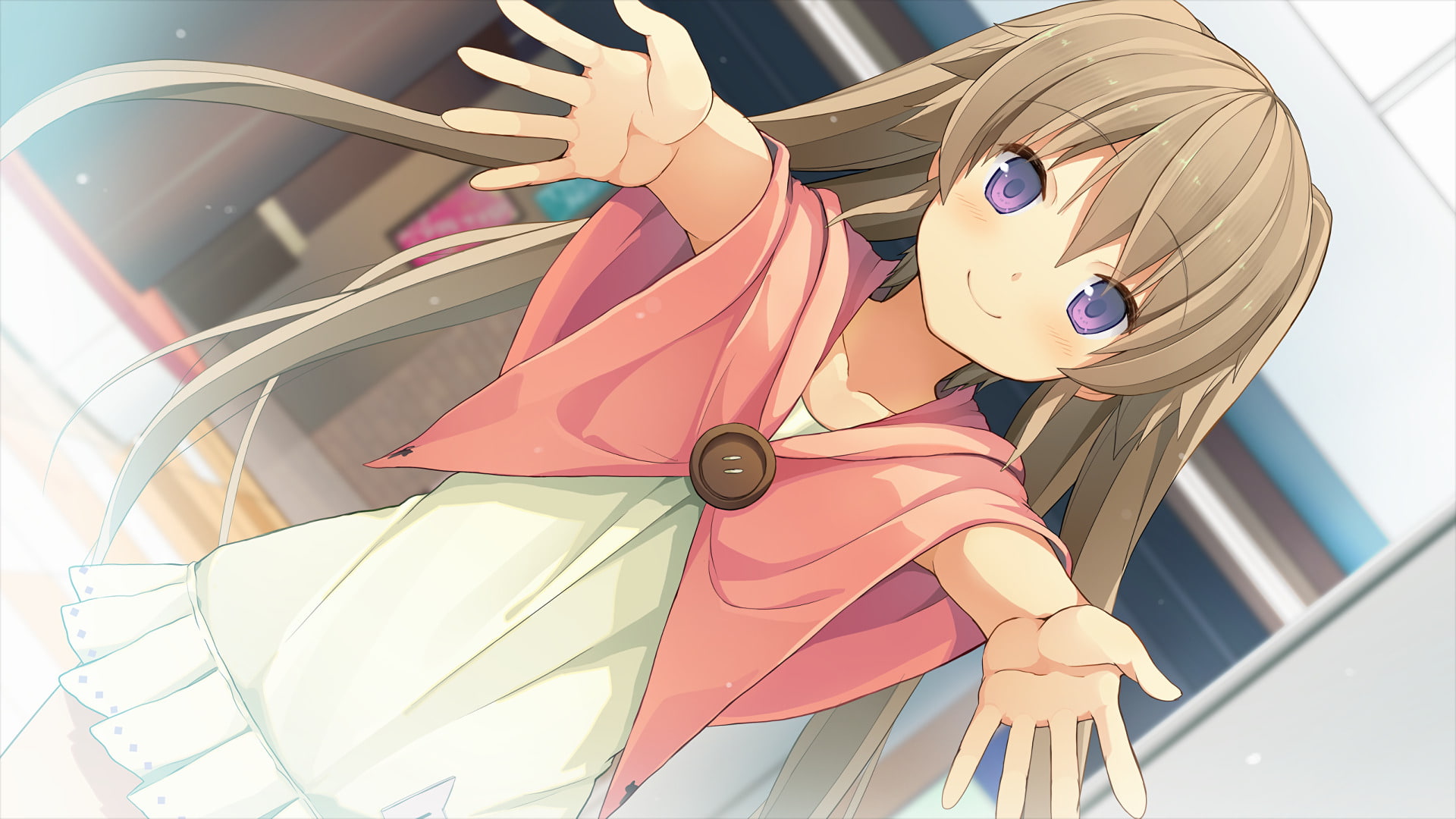 Mashiro Arisaka, Anime, Aokana: Four Rhythm Across the Blue, 1080P, HD Wallpaper