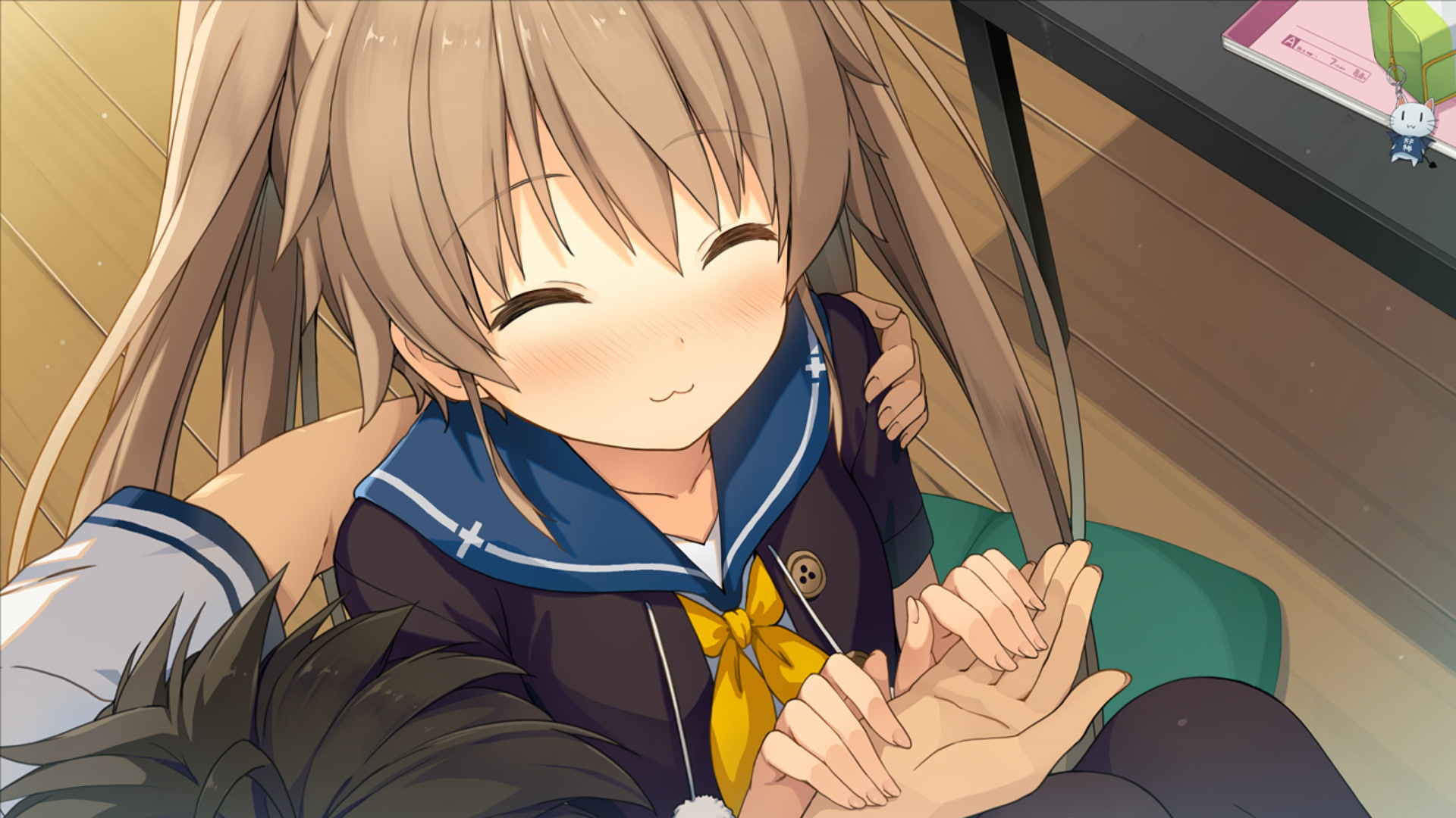 1080P, Mashiro Arisaka, Aokana: Four Rhythm Across the Blue, Anime, HD Wallpaper