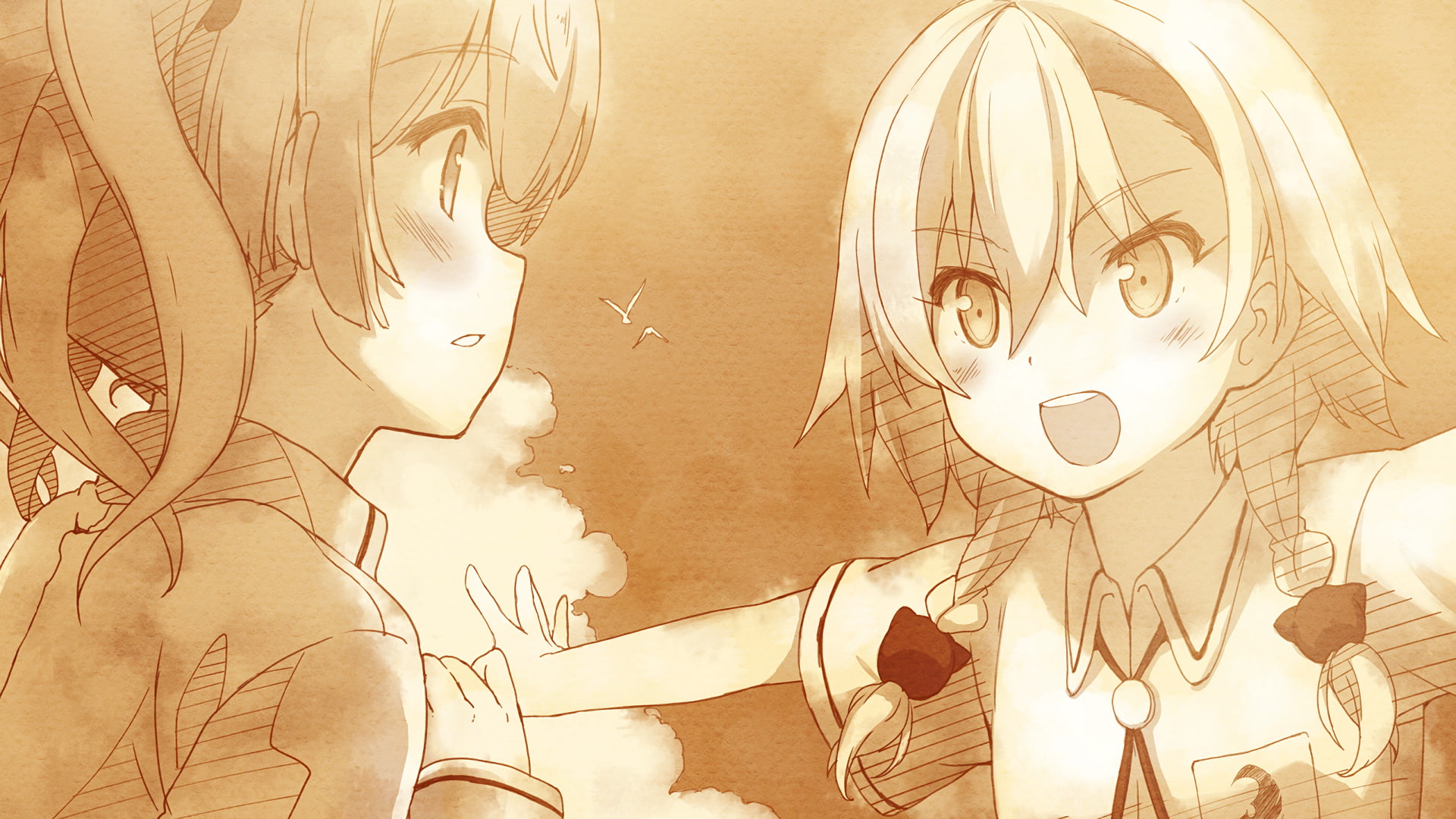 Aokana: Four Rhythm Across the Blue, 1080P, Anime, HD Wallpaper
