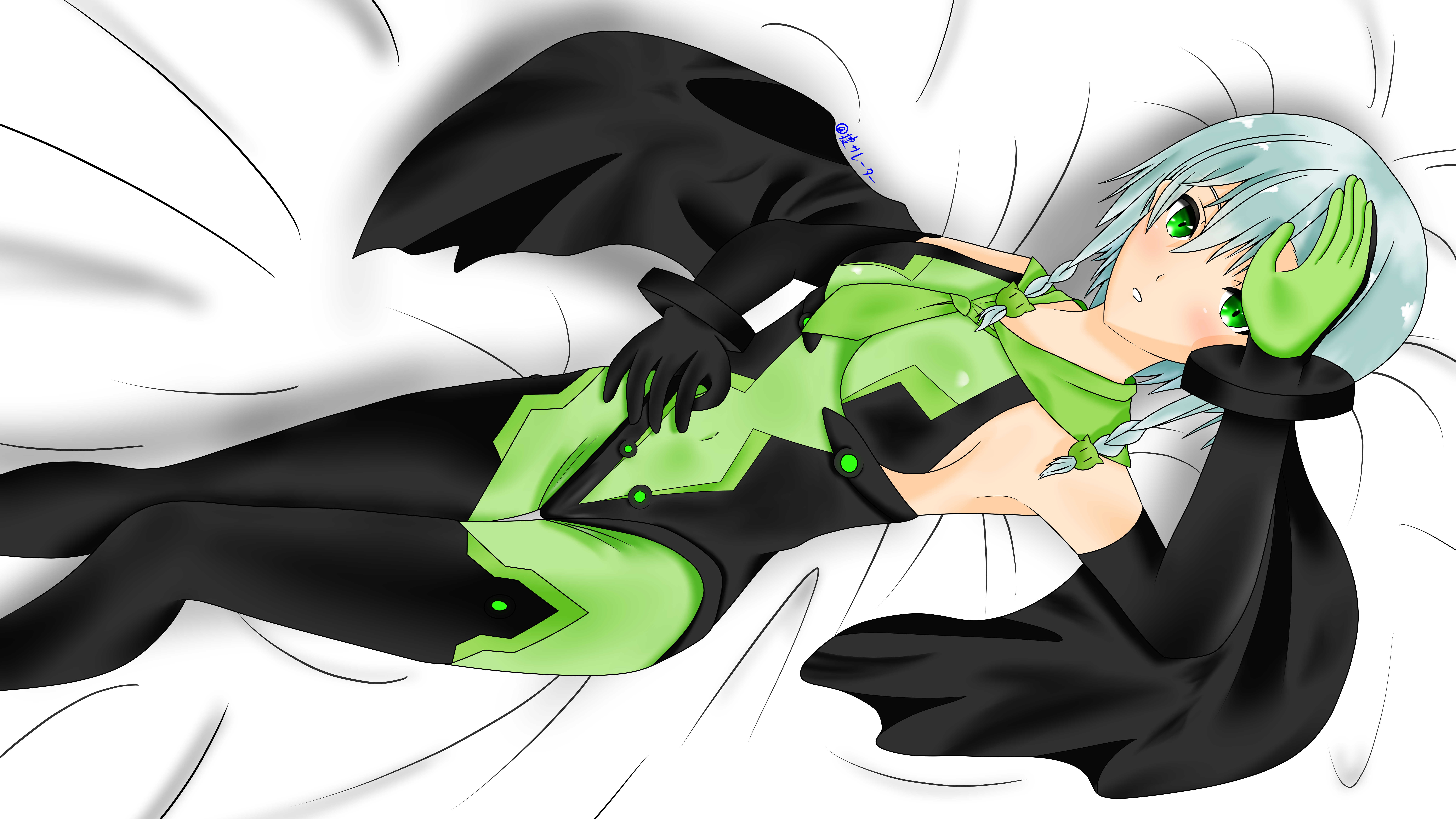 8K, Saki Inui, Anime, Aokana: Four Rhythm Across the Blue, HD Wallpaper