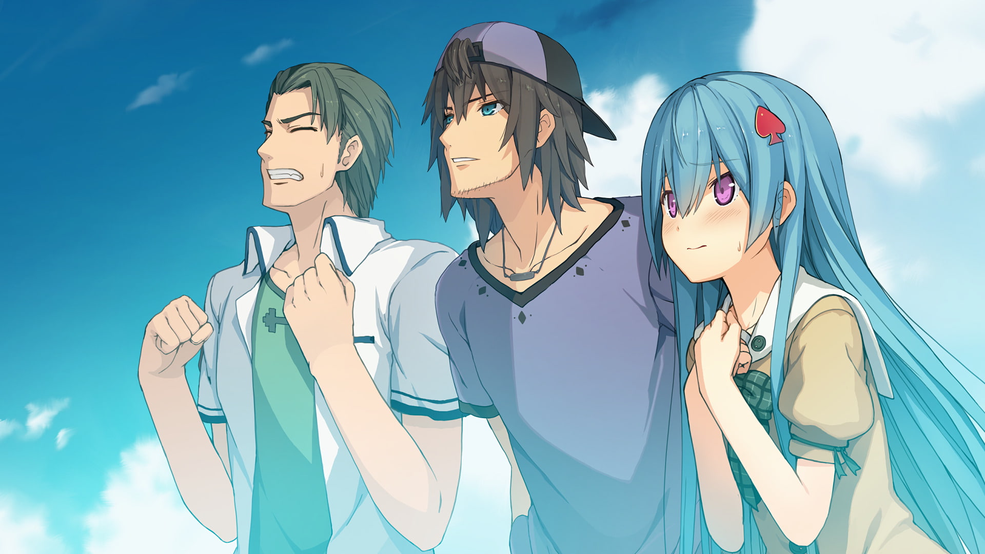 1080P, Aokana: Four Rhythm Across the Blue, Anime, HD Wallpaper