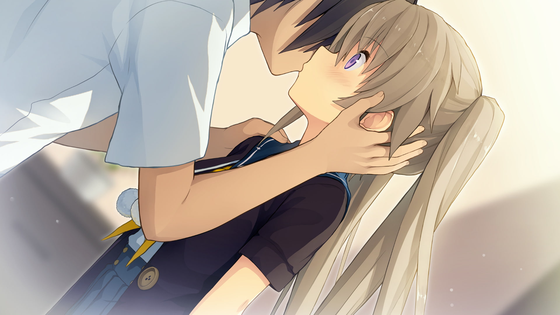 Masaya Hinata, 1080P, Mashiro Arisaka, Anime, Ao no Kanata no Four Rhythm, HD Wallpaper