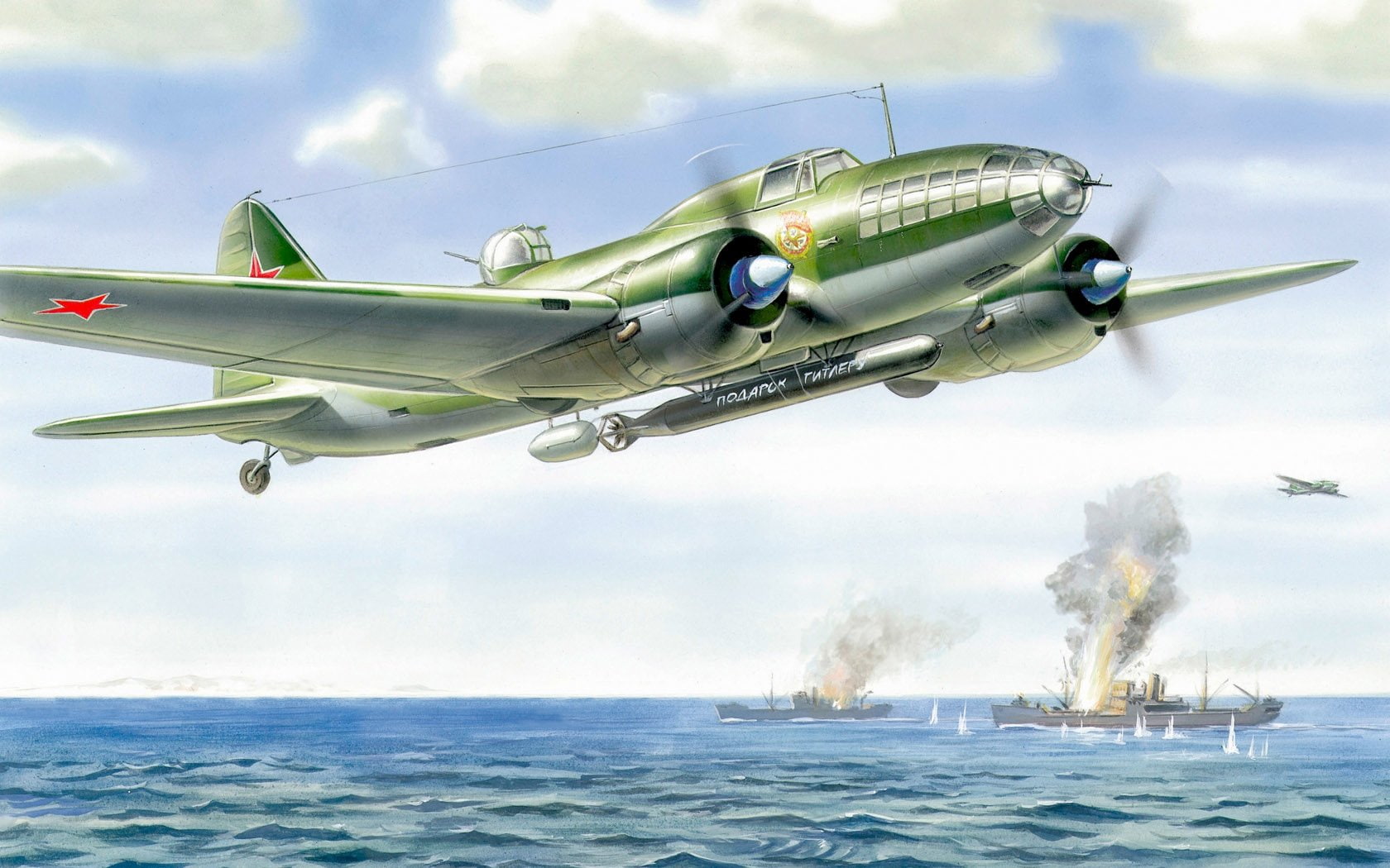 Bombers, 720P, Ilyushin DB-3, HD Wallpaper