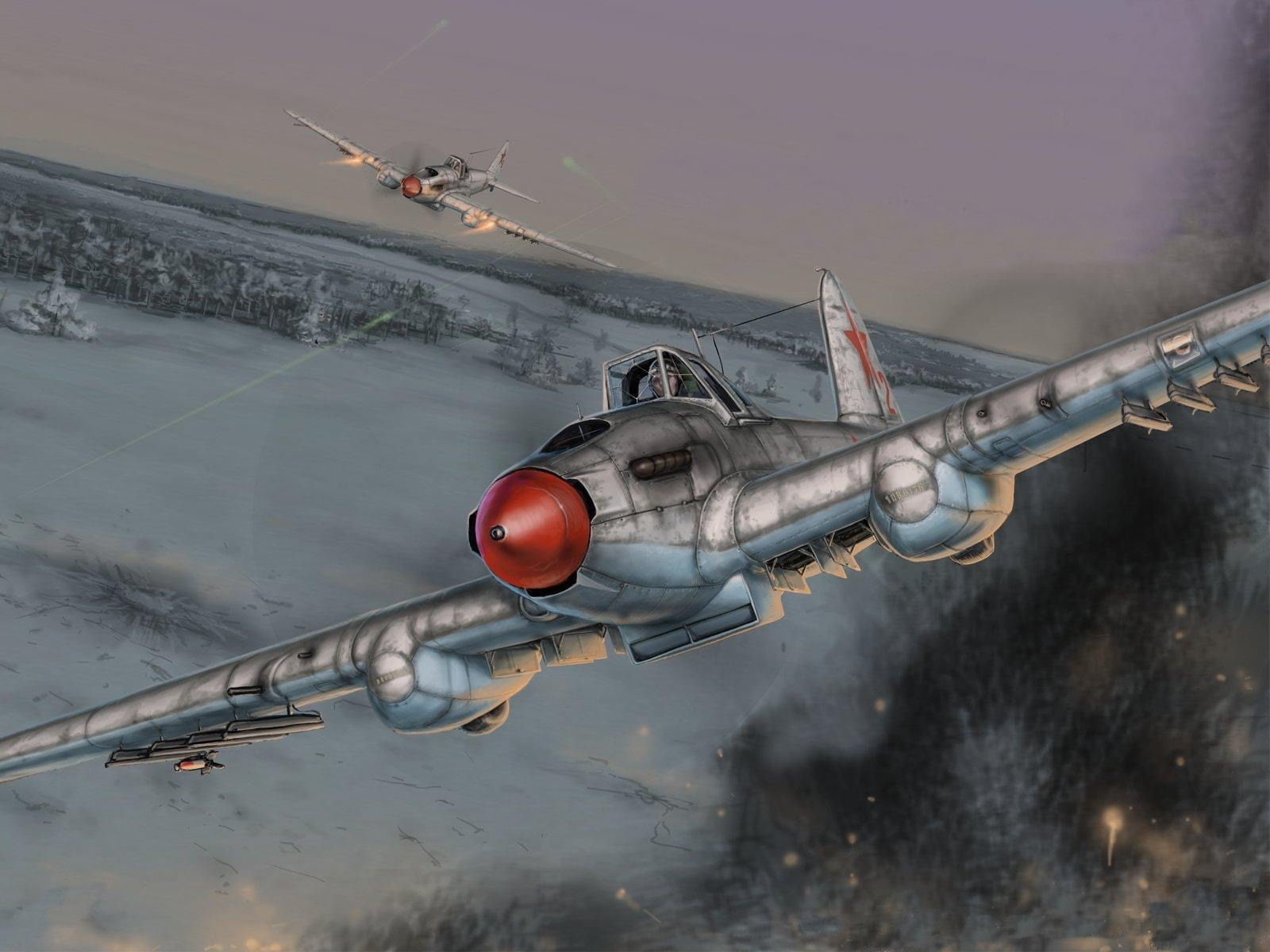 Military Aircrafts, 720P, Ilyushin Il-2, HD Wallpaper