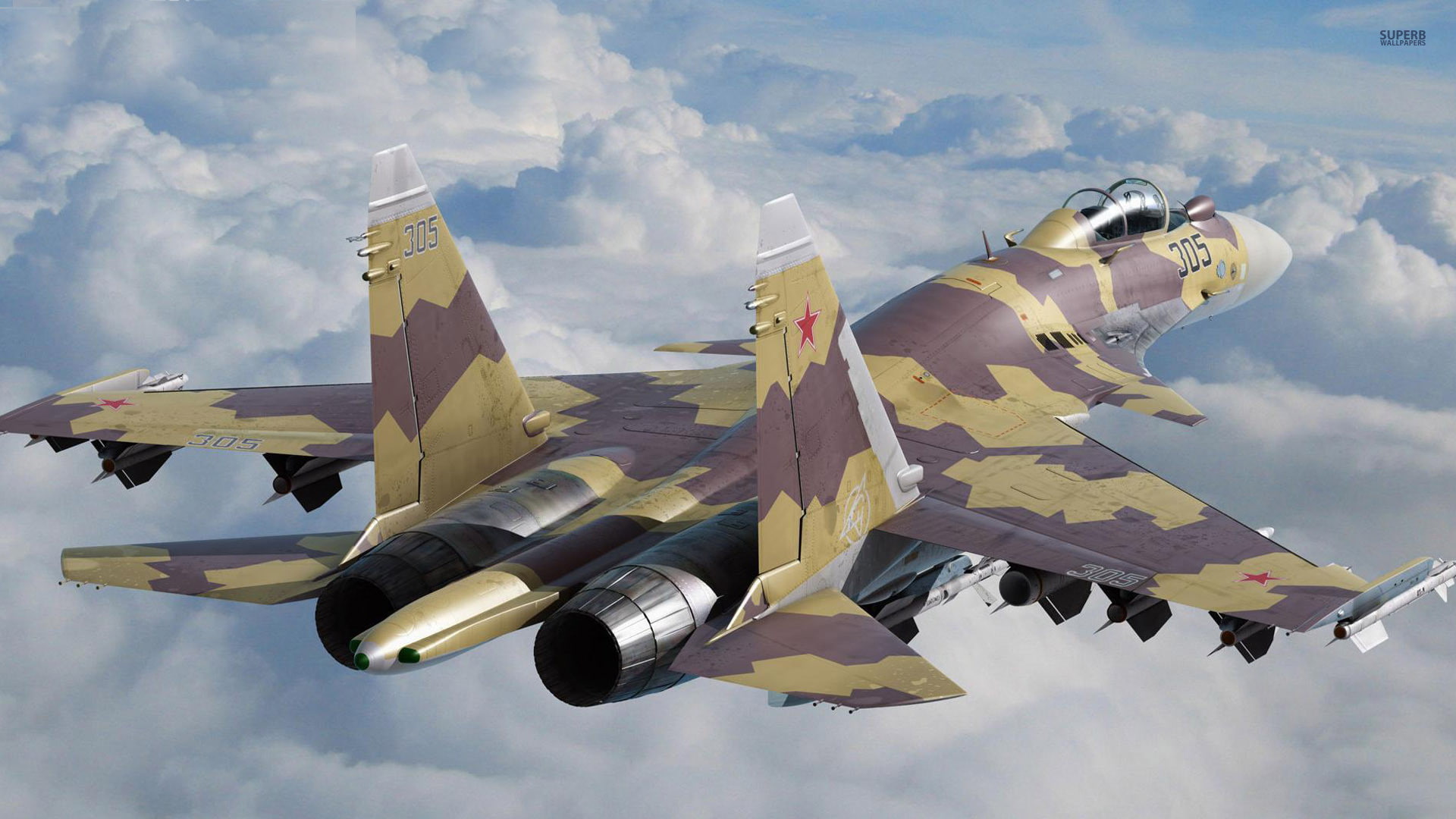 sukhoi, Sukhoi Su-37, 1920x1080, Su-37, 1080P, aircraft, HD Wallpaper