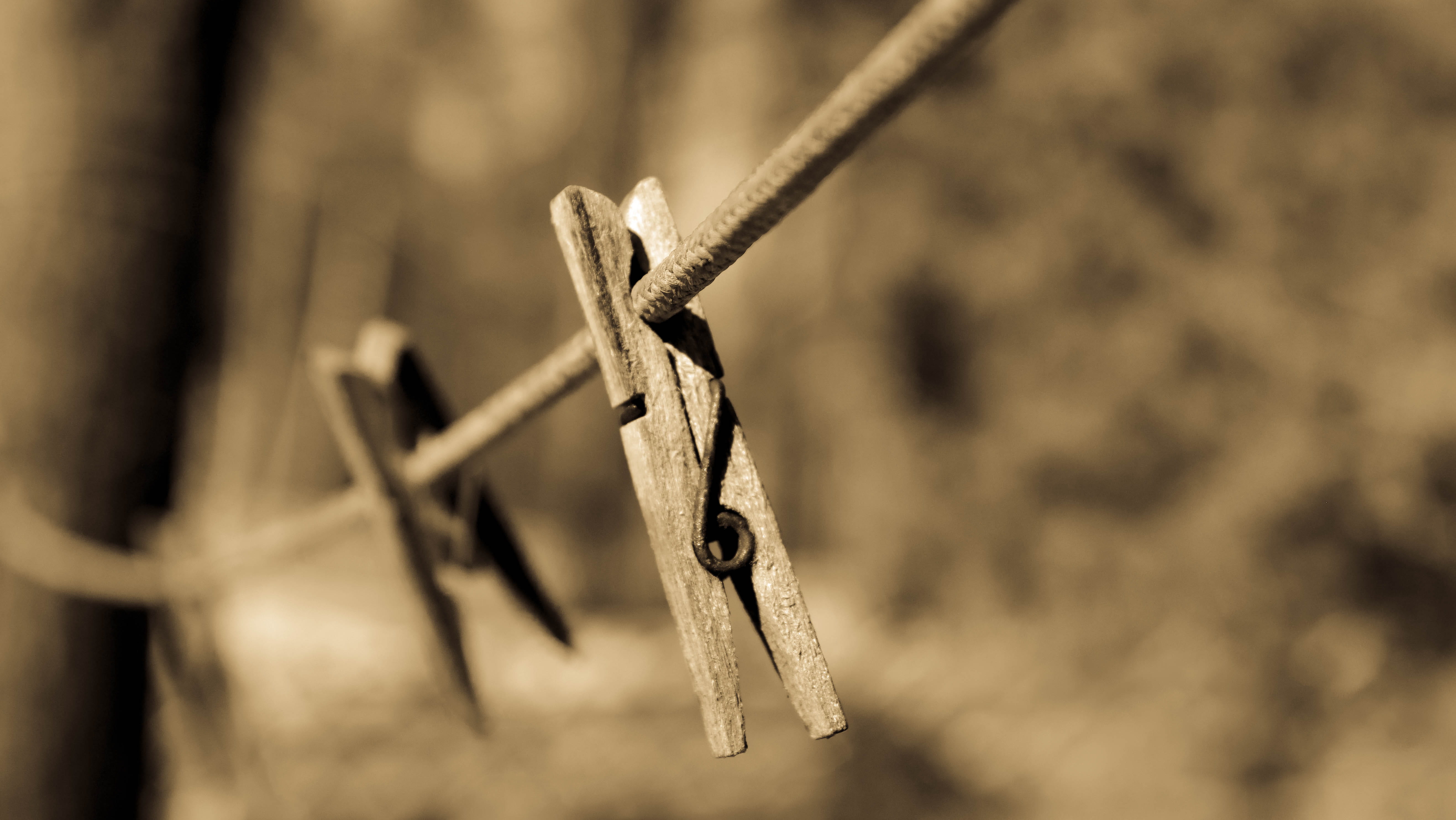 wood - material, close, outdoors, wire, stick - plant part, nail, close-up, metal, rusty, brown, string, blur, hand saw, wooden, plant, nature, selective focus, HD Wallpaper