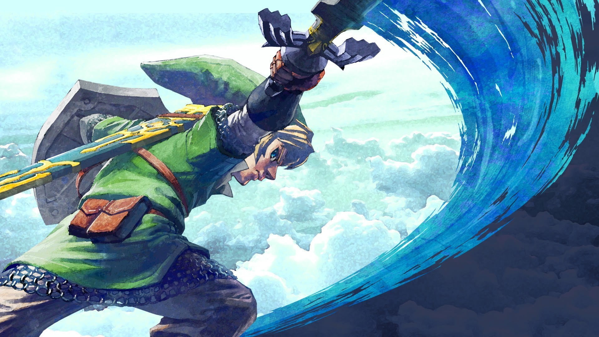 The Legend of Zelda, video games, sword, 1080P, Master Sword, HD Wallpaper