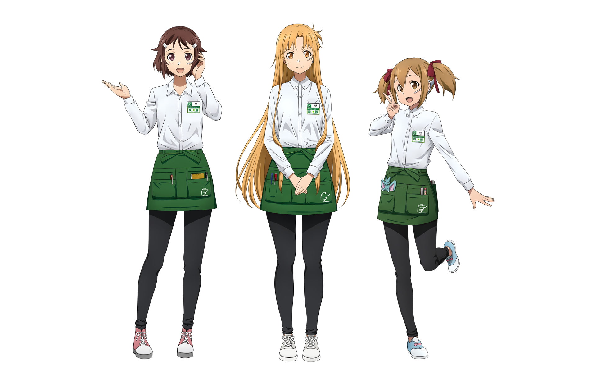 1080P, Asuna Yuuki, Sword Art Online Movie: Ordinal Scale, Keiko Ayano, Rika Shinozaki, Sword Art Online Ordinal Scale, Sword Art Online, HD Wallpaper