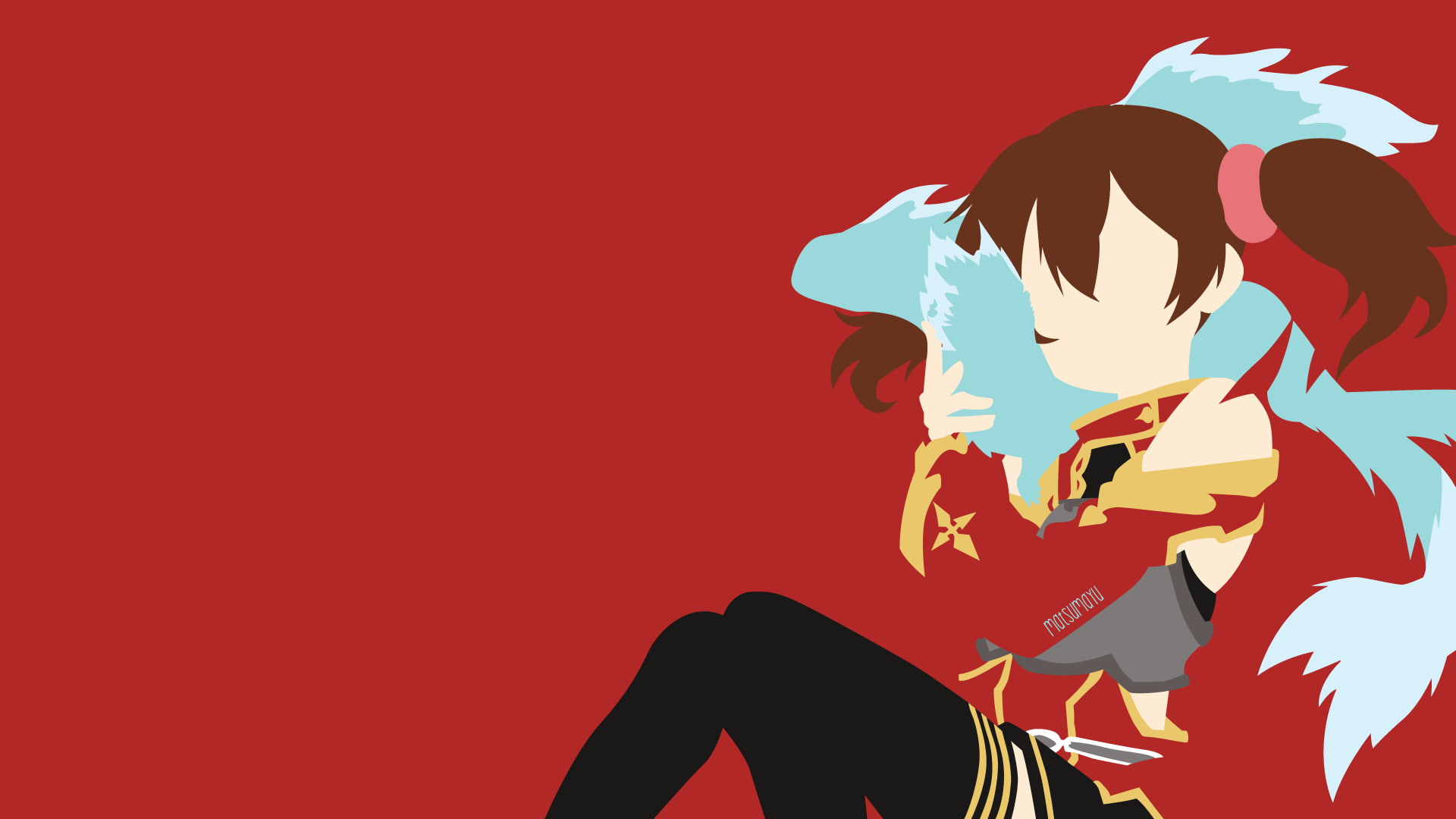 Silica (Sword Art Online), Sword Art Online, Keiko Ayano, Minimalist, 1080P, HD Wallpaper