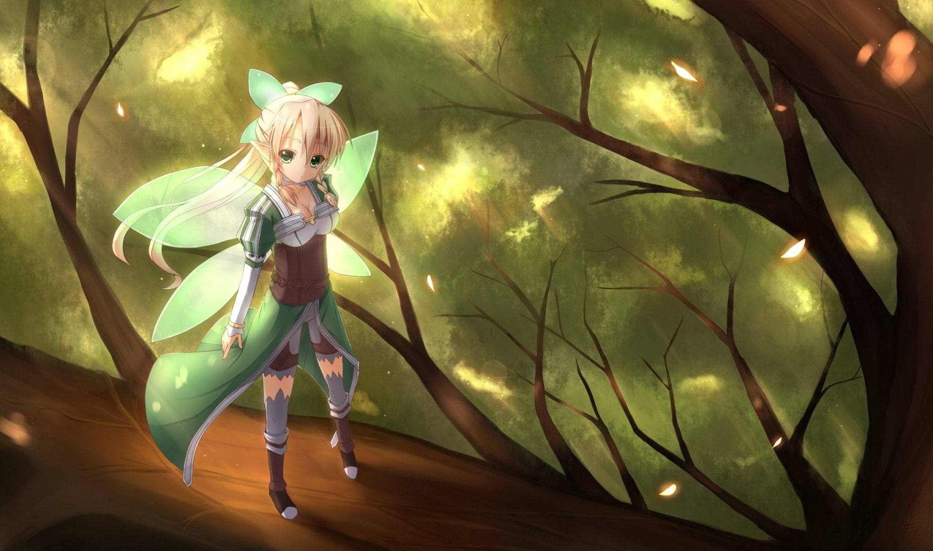 1080P, Leafa (Sword Art Online), Sword Art Online, HD Wallpaper