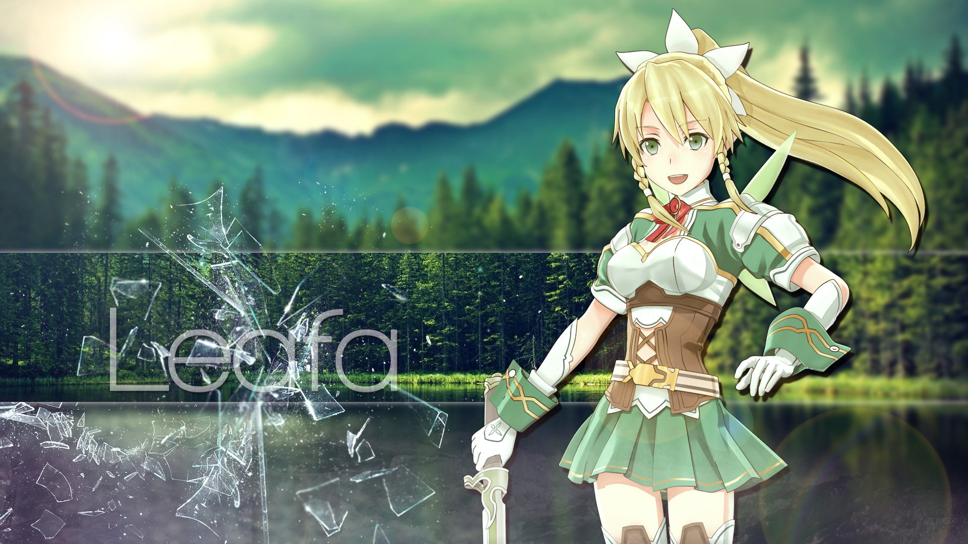 Sword Art Online, Leafa (Sword Art Online), 1080P, HD Wallpaper