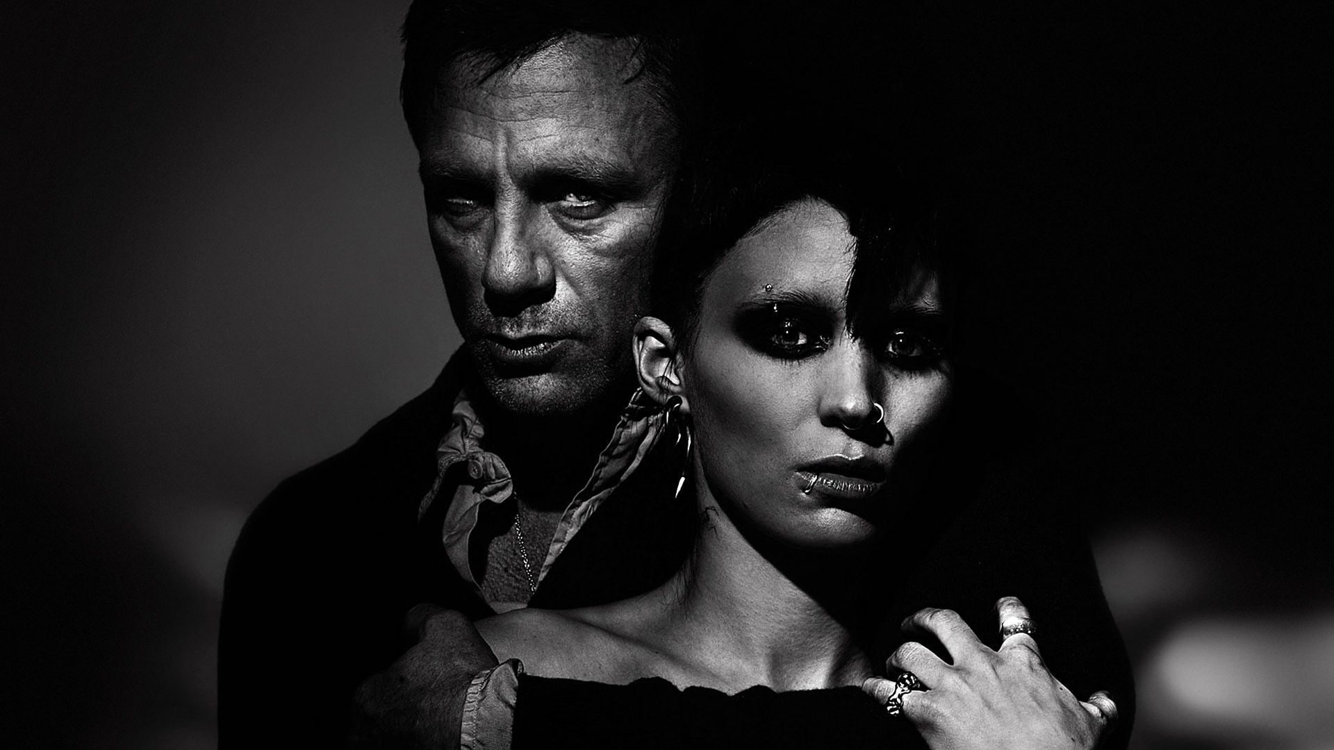 Thriller, Lisbeth Salander, Daniel Craig, detective, evil, 1080P, The Girl with the Dragon Tattoo, HD Wallpaper