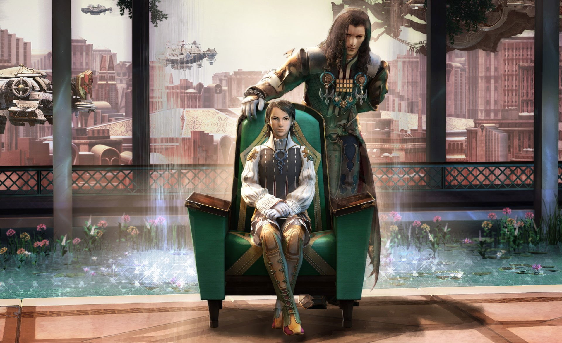 Final Fantasy XII, 1080P, Final Fantasy, Vayne Carudas Solidor, Larsa Ferrinas Solidor, HD Wallpaper