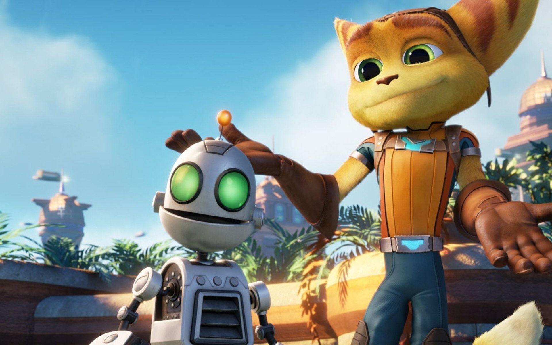 Ratchet and Clank, Ratchet (Ratchet and Clank), 1080P, Clank (Ratchet and Clank), HD Wallpaper