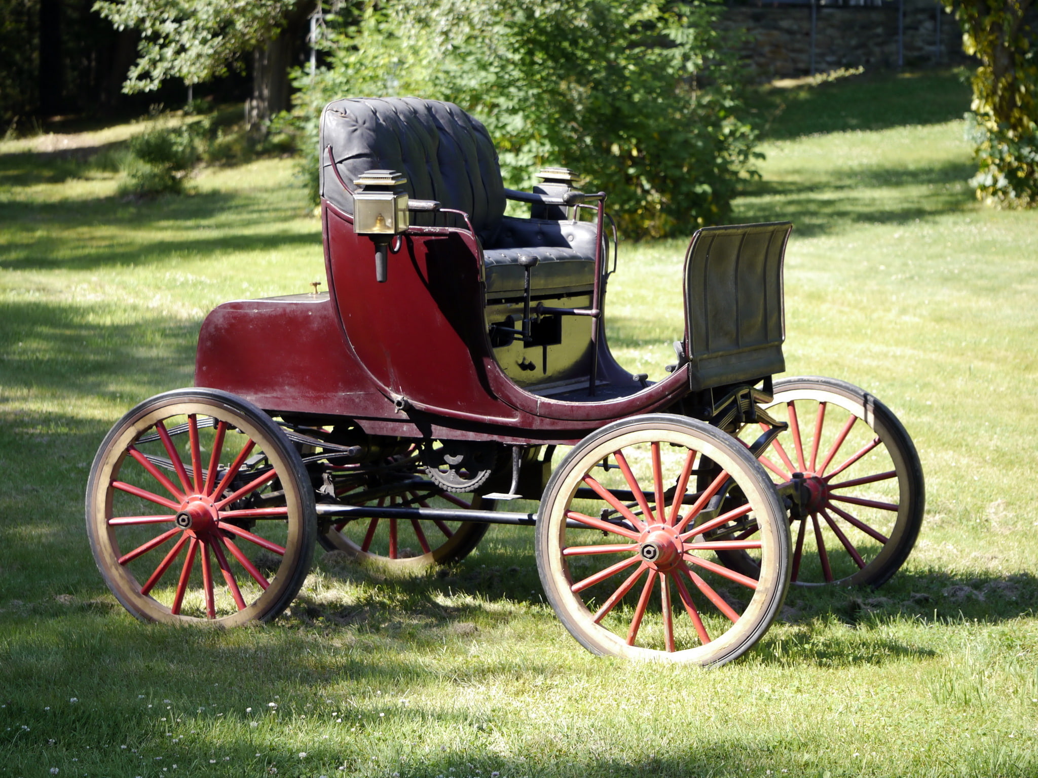 retro, 4 cylinder, 1895, stanhope, buffum, 1080P, HD Wallpaper