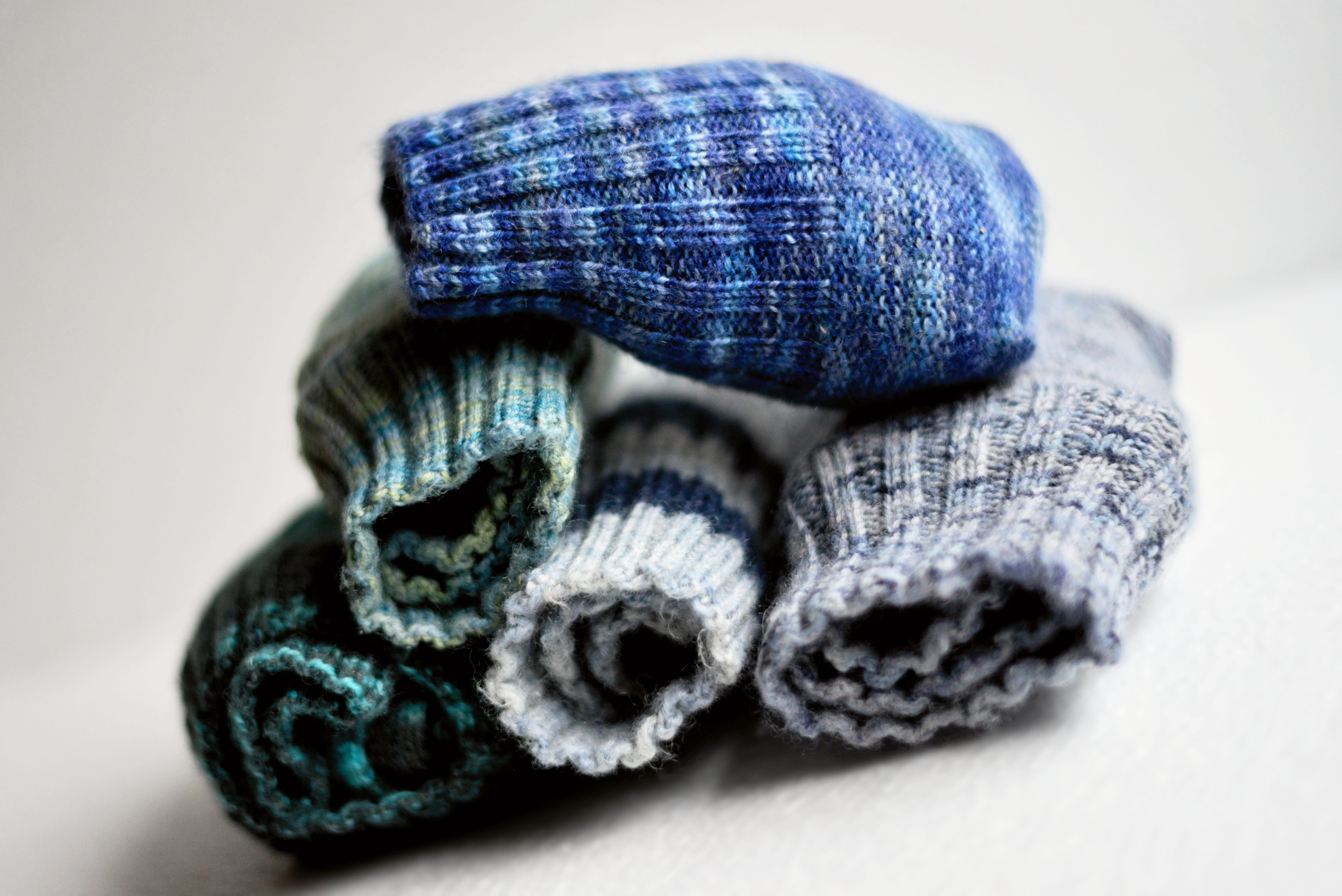 clothing, no people, craft, handmade, wool, softness, animal themes, focus on foreground, blue, studio shot, yarn, animal, knit, textile, hand labor, socks, HD Wallpaper