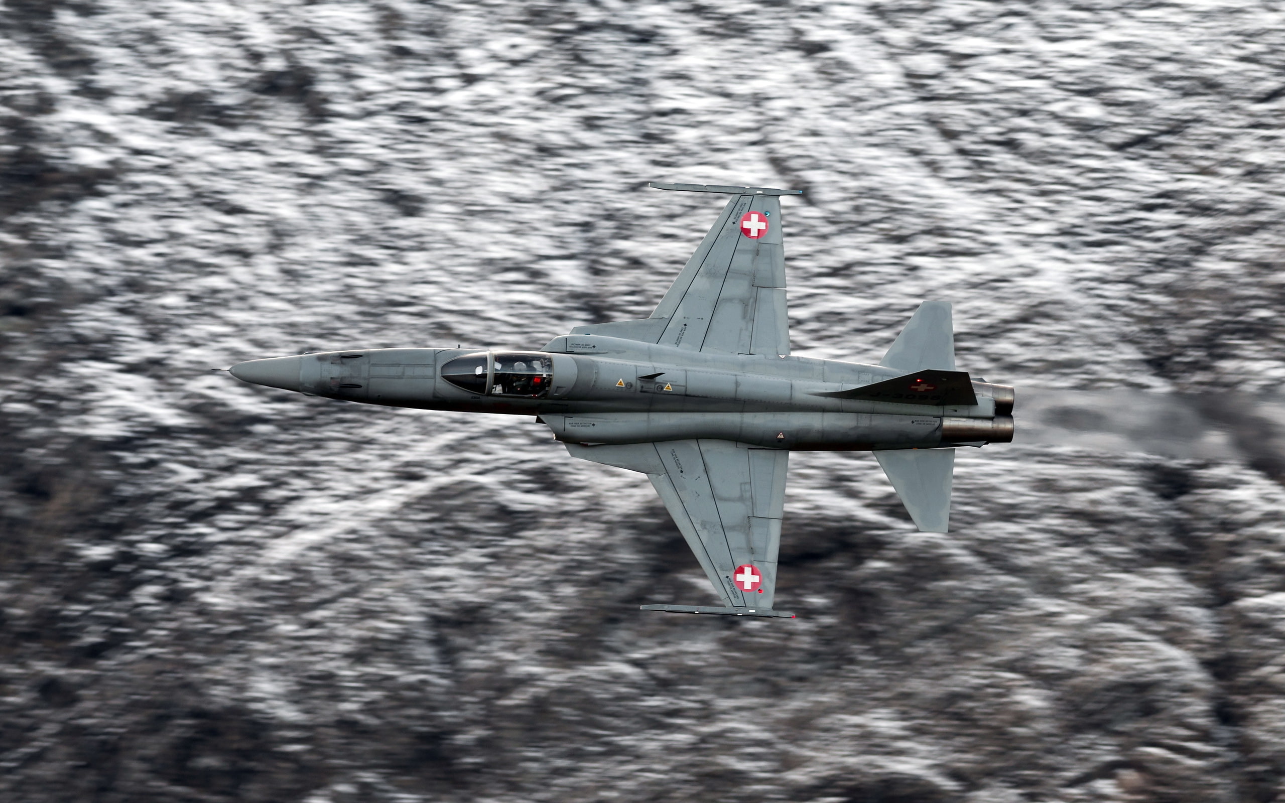 2K, F-5E, the plane, Tiger II, weapons, HD Wallpaper