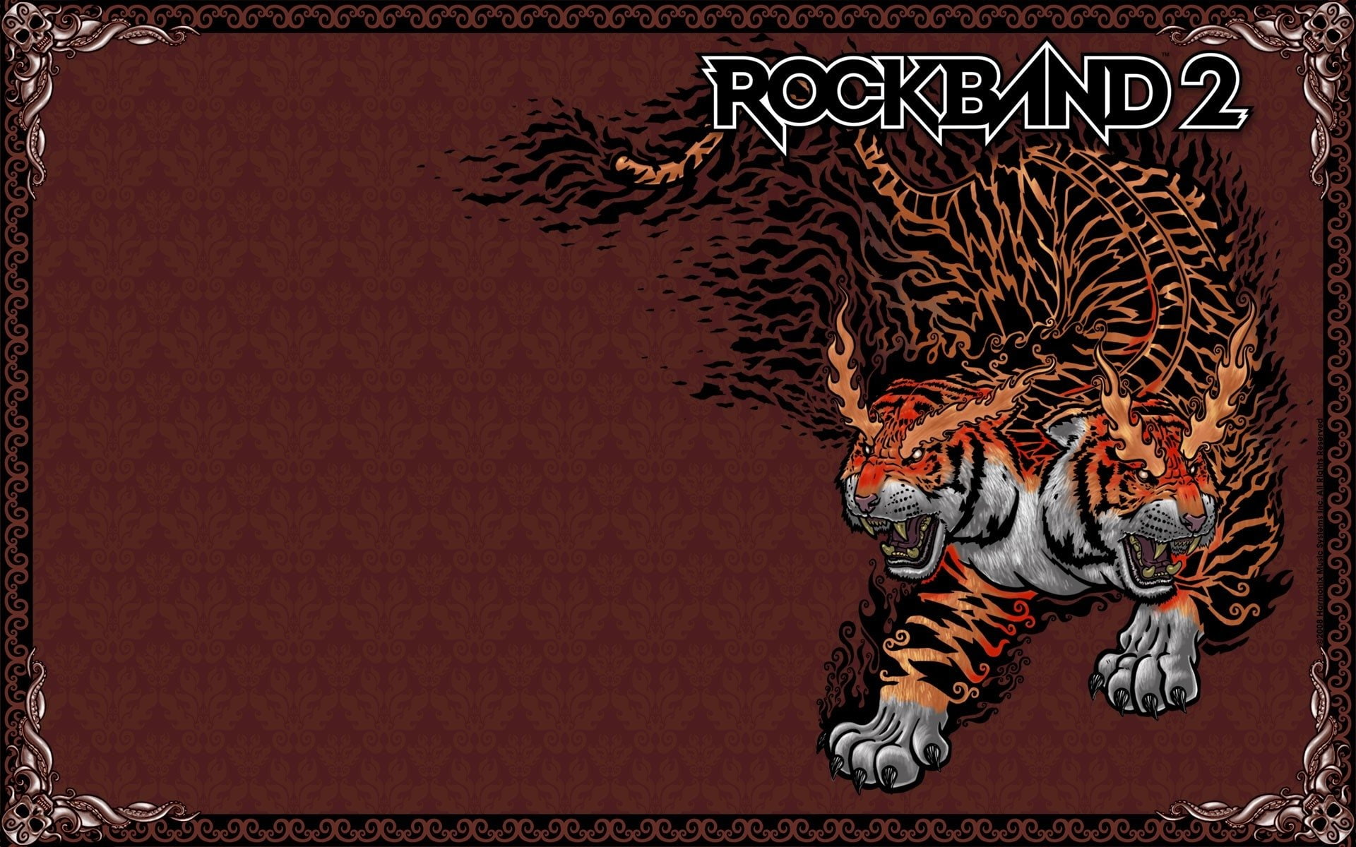 Tiger, Rockband 2, 1080P, Video Game, HD Wallpaper