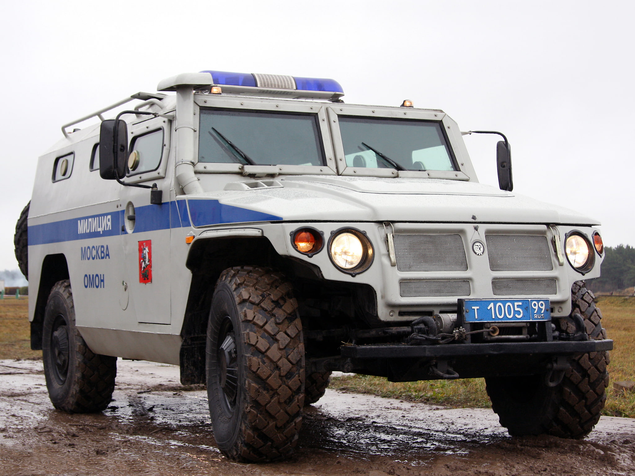 1080P, military, 4x4, 233036, gaz, 2005, police, emergency, spm 2, tiger, HD Wallpaper