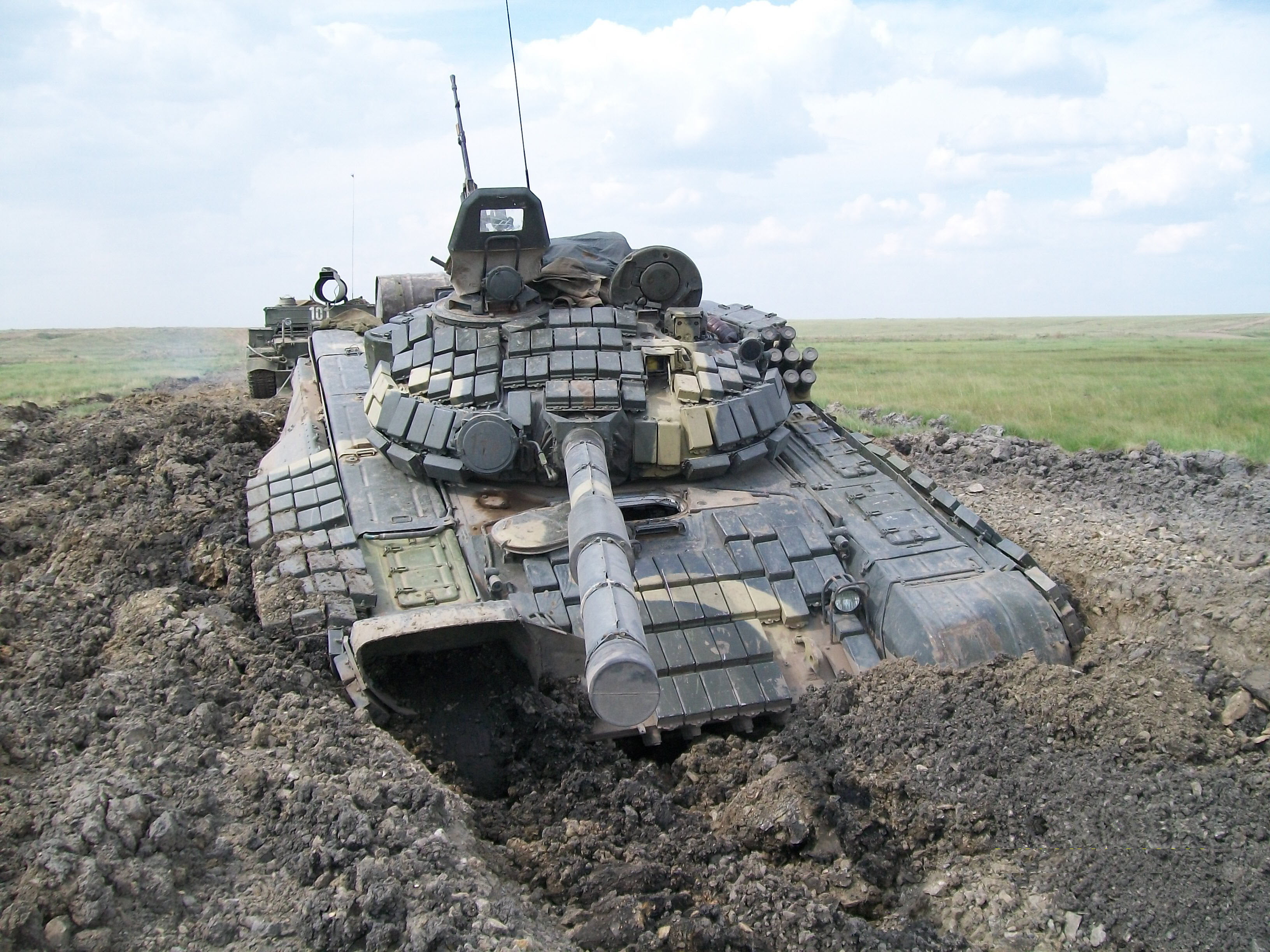 military Land Vehicle, mode of transportation, gray, grass, no people, gun, land, conflict, army, environment, caterpillar Track, power, 2K, equipment, HD Wallpaper