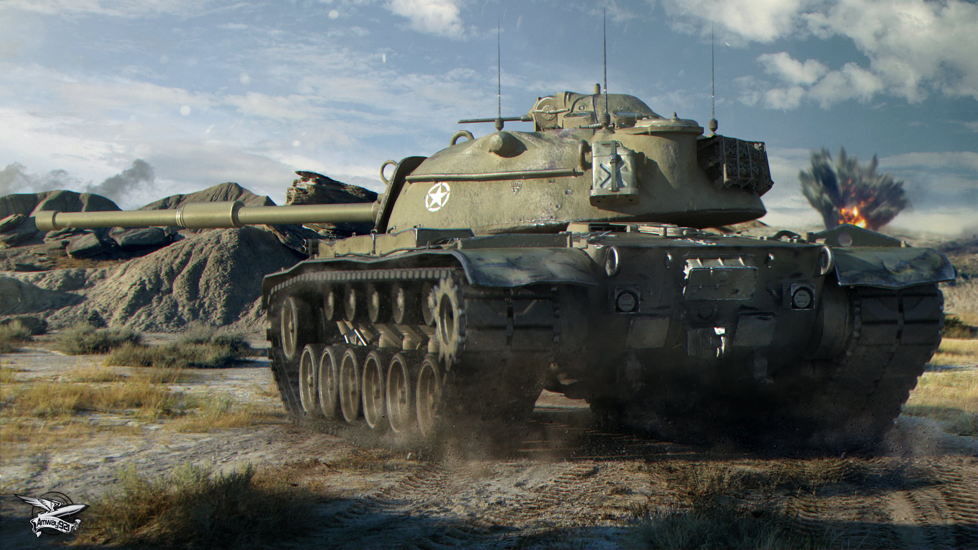 russia, military Land Vehicle, average, outdoors, battlefield, World of Tanks, mode of transportation, world War II, army, M48A1 Patton, armed Forces, government, HD Wallpaper