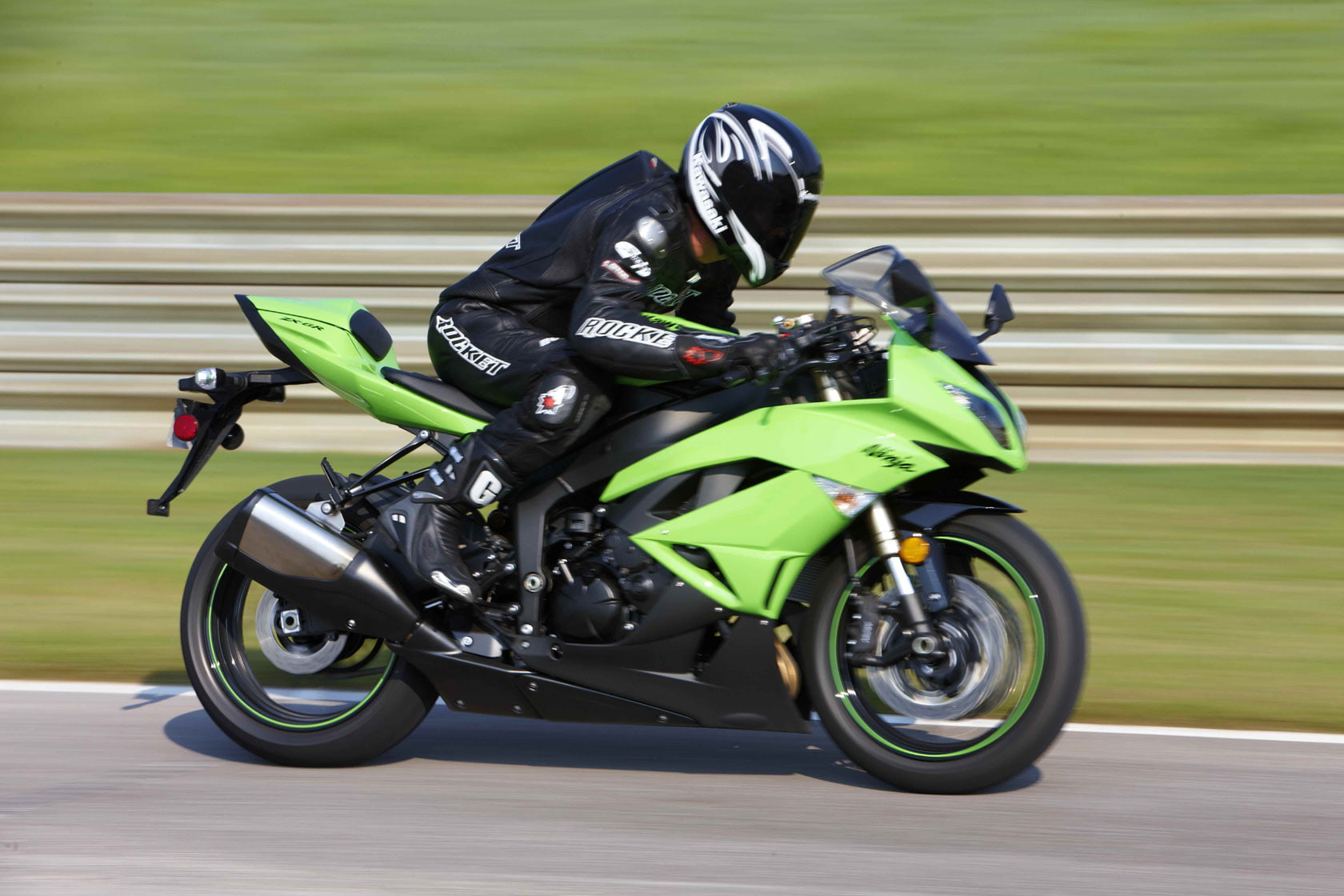 2009, ninja, zx 6r, 720P, kawasaki, HD Wallpaper