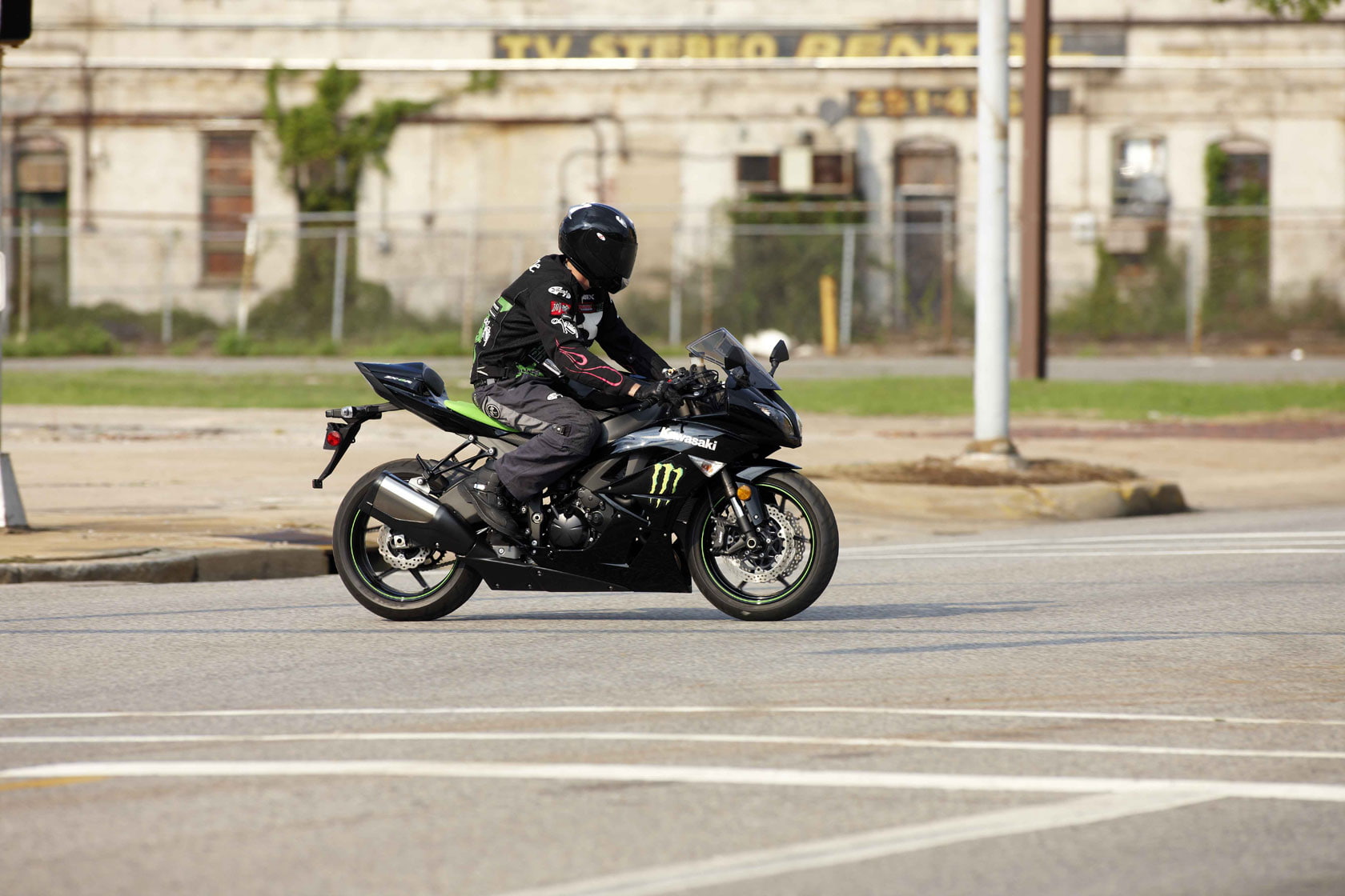 monster, kawasaki, 720P, energy, zx 6r, 2009, ninja, HD Wallpaper
