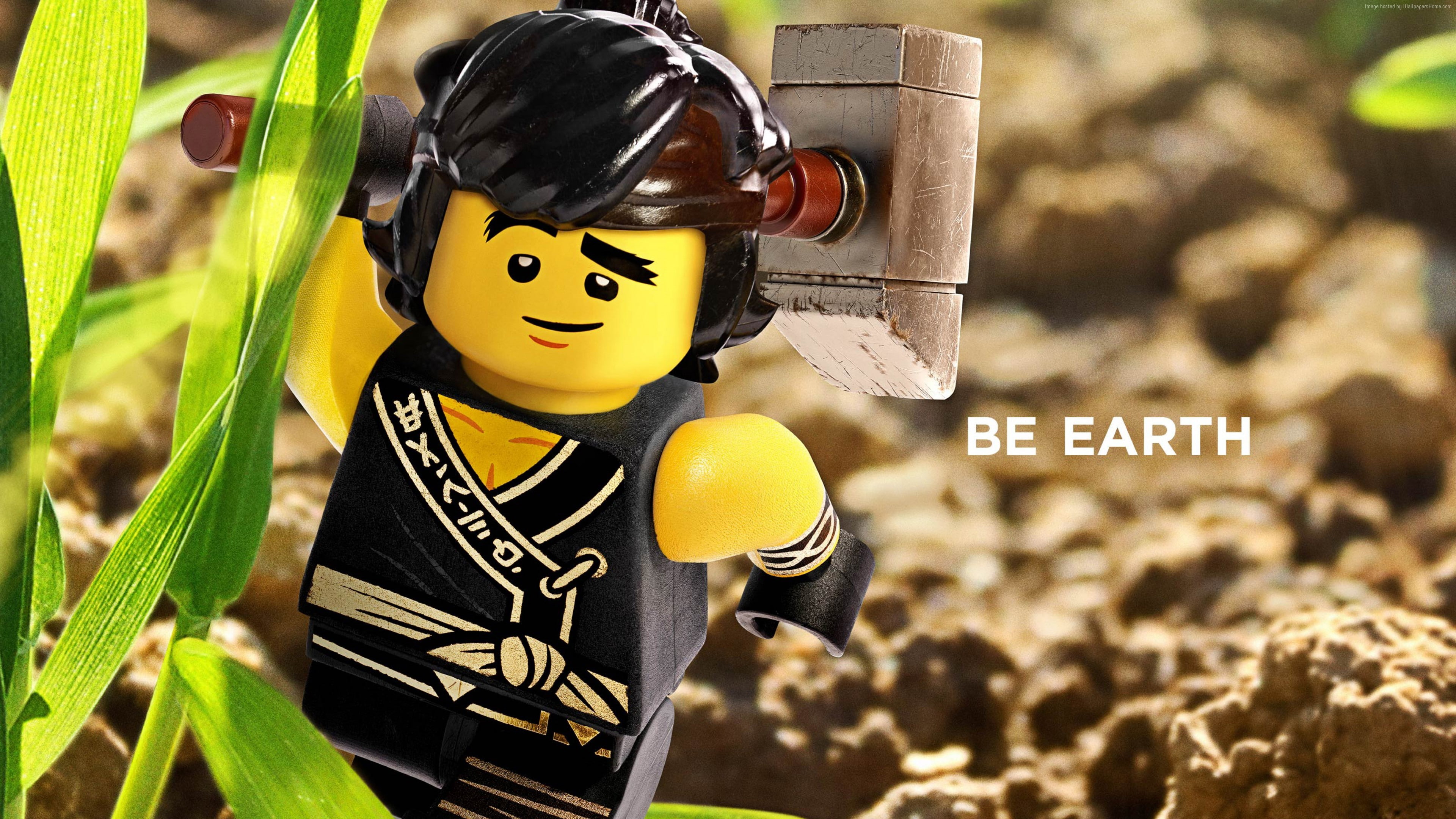 4k, Be Earth, The LEGO Ninjago Movie, 4K, HD Wallpaper