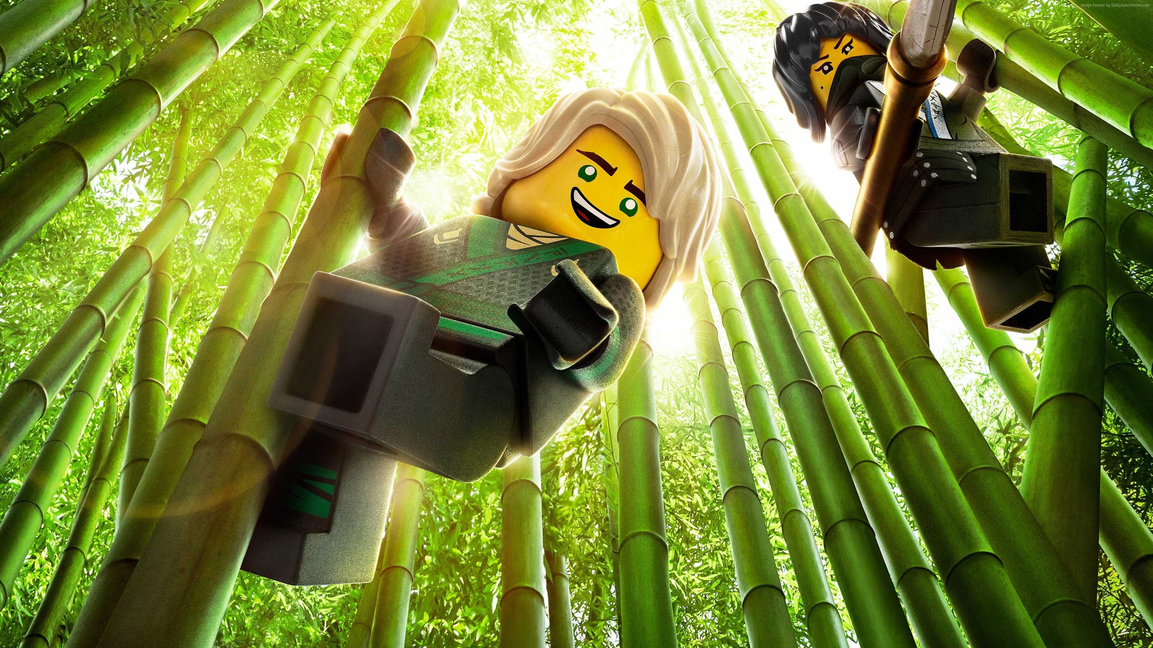 4K, 4k, The LEGO Ninjago Movie, HD Wallpaper