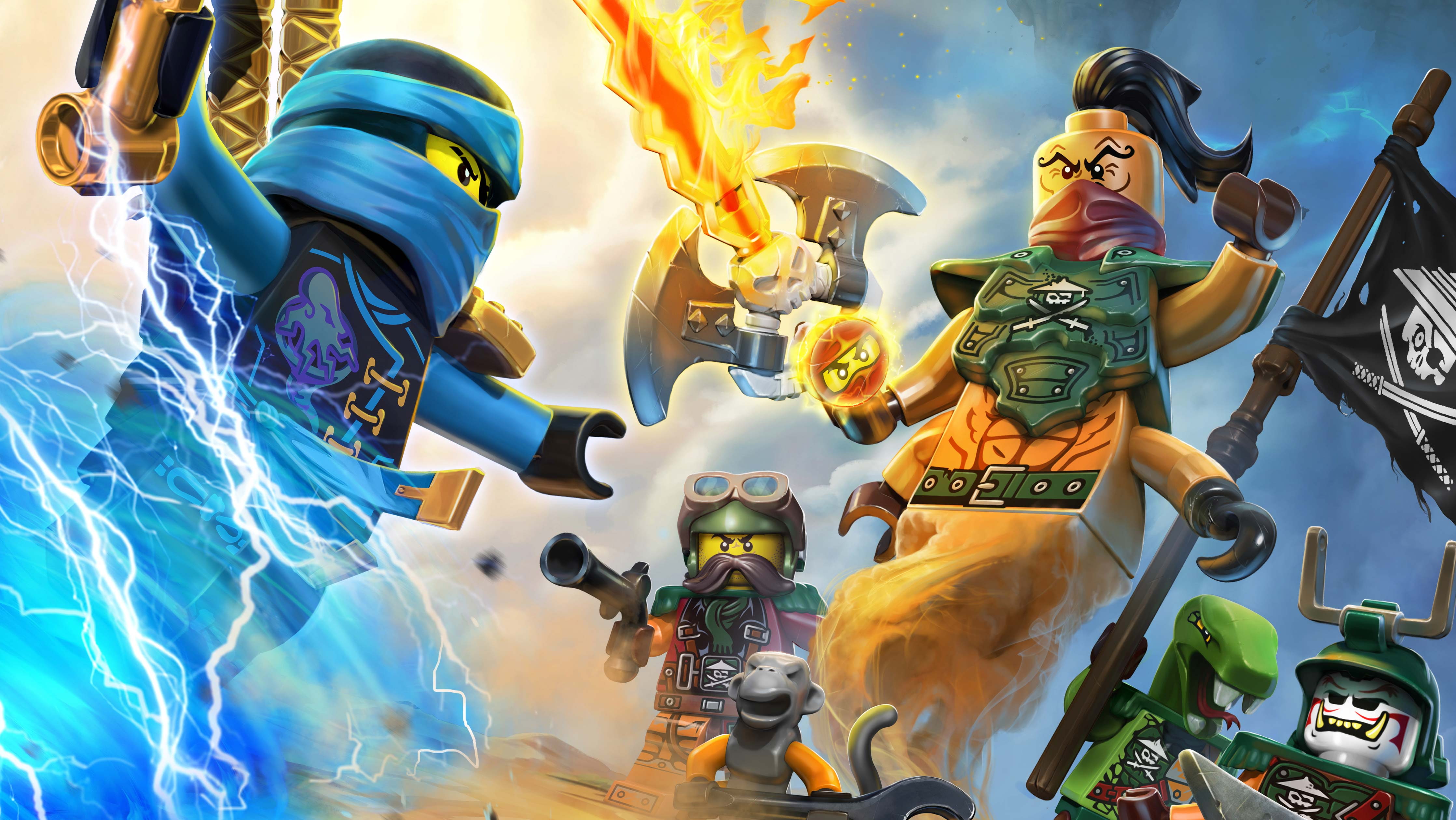Animation, 4K, The Lego Ninjago Movie, 2017, 4K, HD Wallpaper