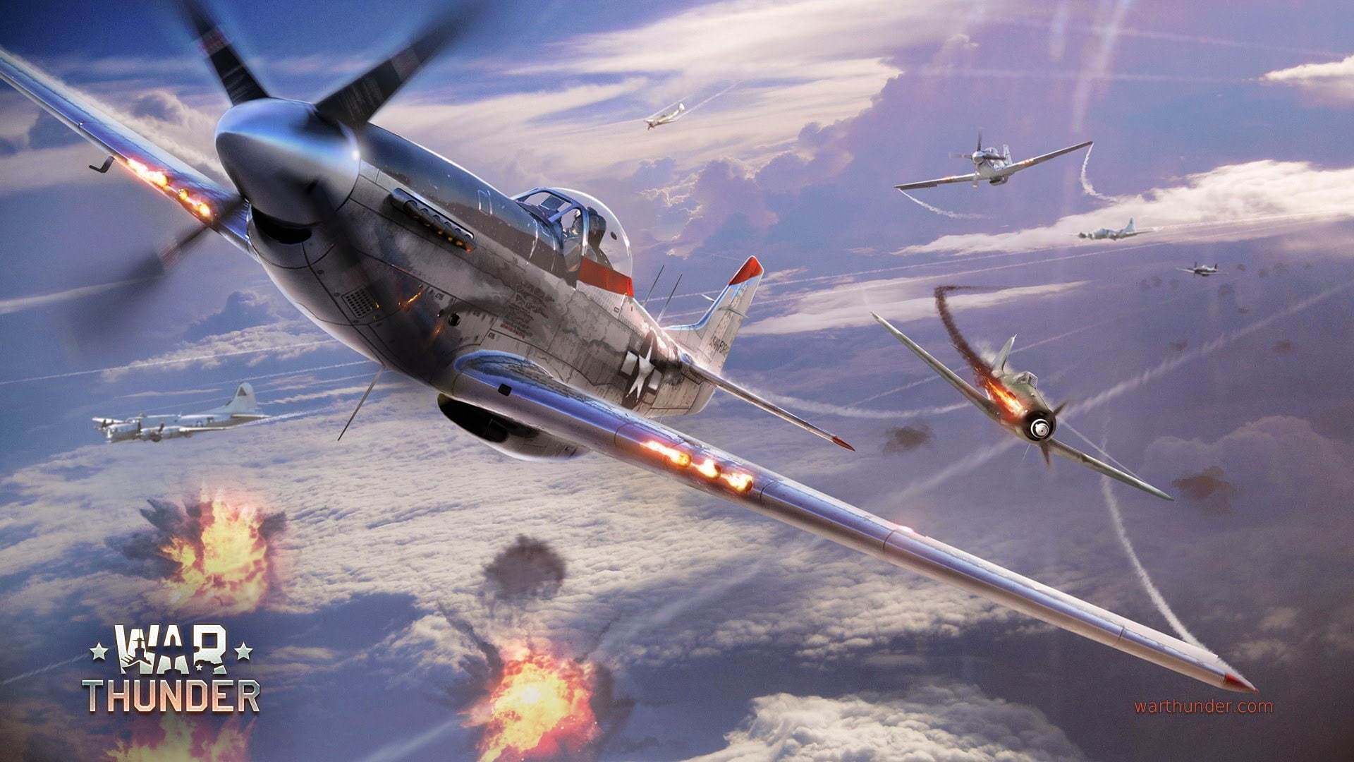 mmo, war, flight, military, battle, 1080P, simulator, thunder, combat, HD Wallpaper