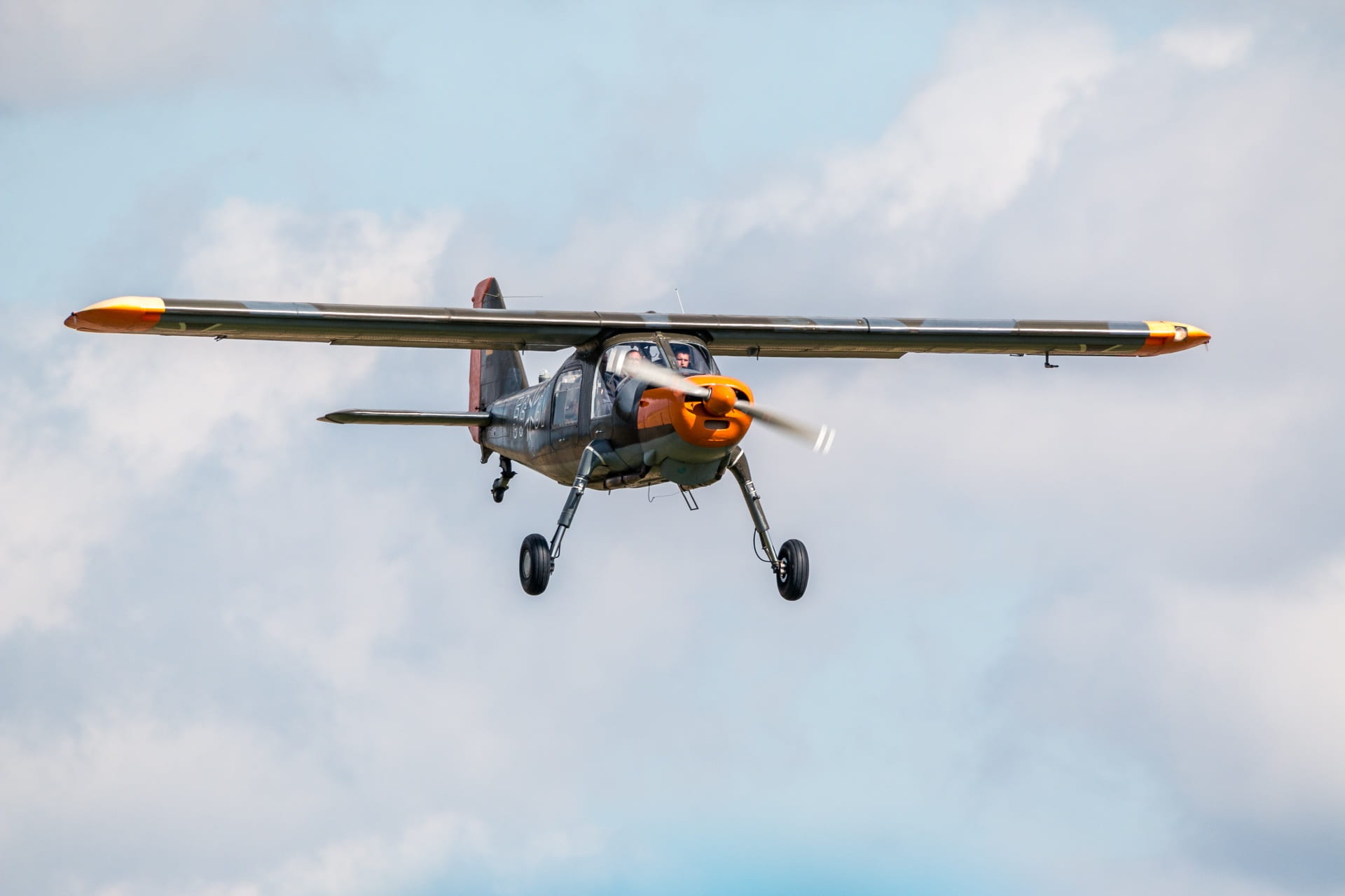 dornier, vintage aircraft, outdoors, flight days soest 2017, air force, cloud - sky, nature, flying, aircraft, propeller, transportation, mode of transportation, HD Wallpaper