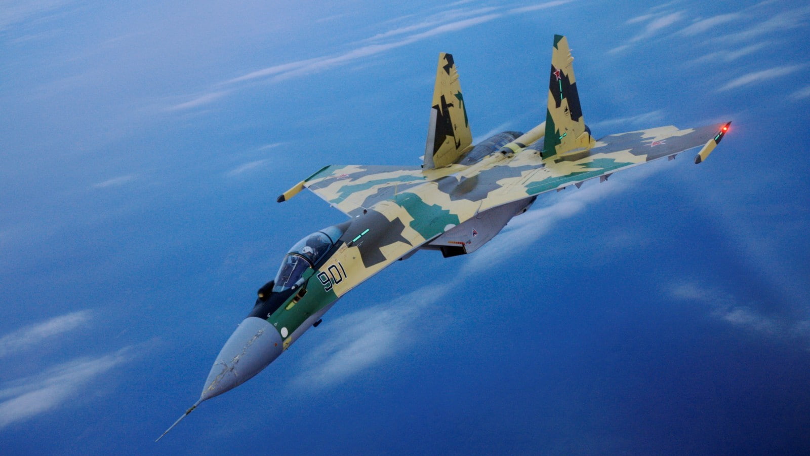 Sukhoi Su-35, Aviator, 720P, HD Wallpaper
