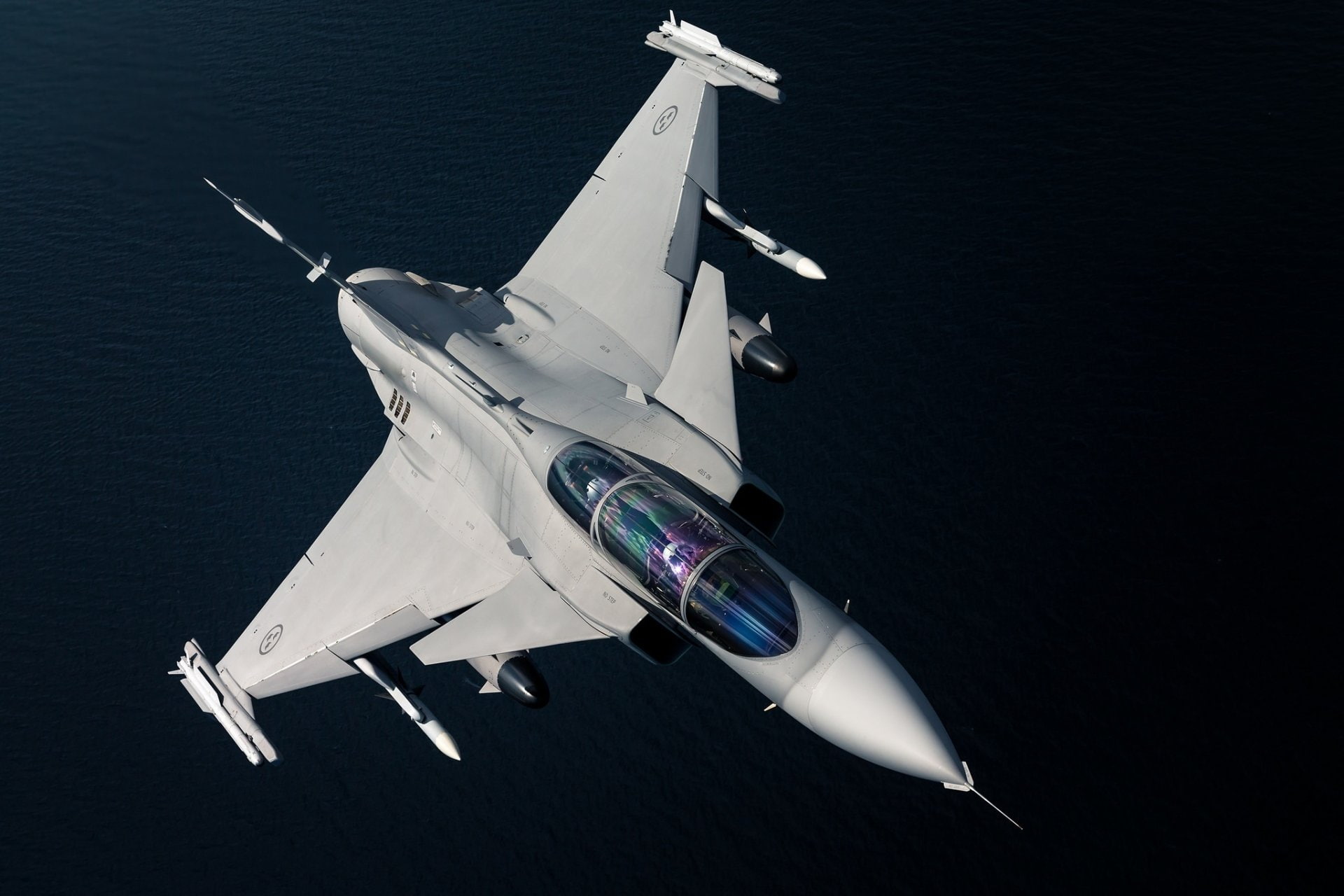 Jet Fighter, Warplane, Saab JAS 39 Gripen, 1080P, Jet Fighters, Aircraft, HD Wallpaper