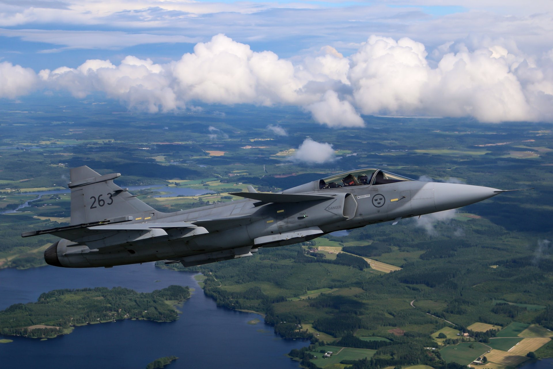 Warplane, 1080P, Saab JAS 39 Gripen, Aircraft, Jet Fighter, Jet Fighters, HD Wallpaper